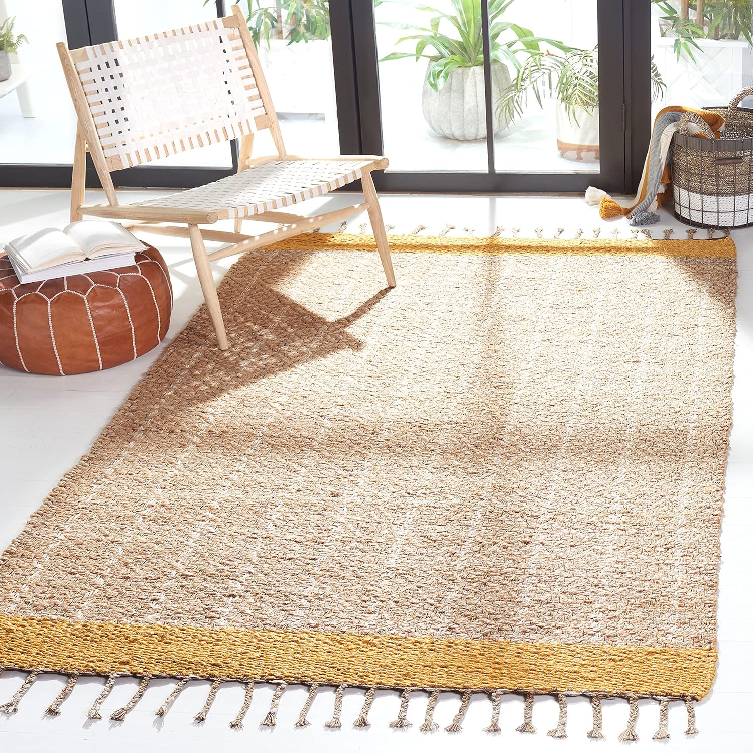 Union Rustic Abbie-May Hand Woven 0.8 Jute 0.2 Cotton Rug