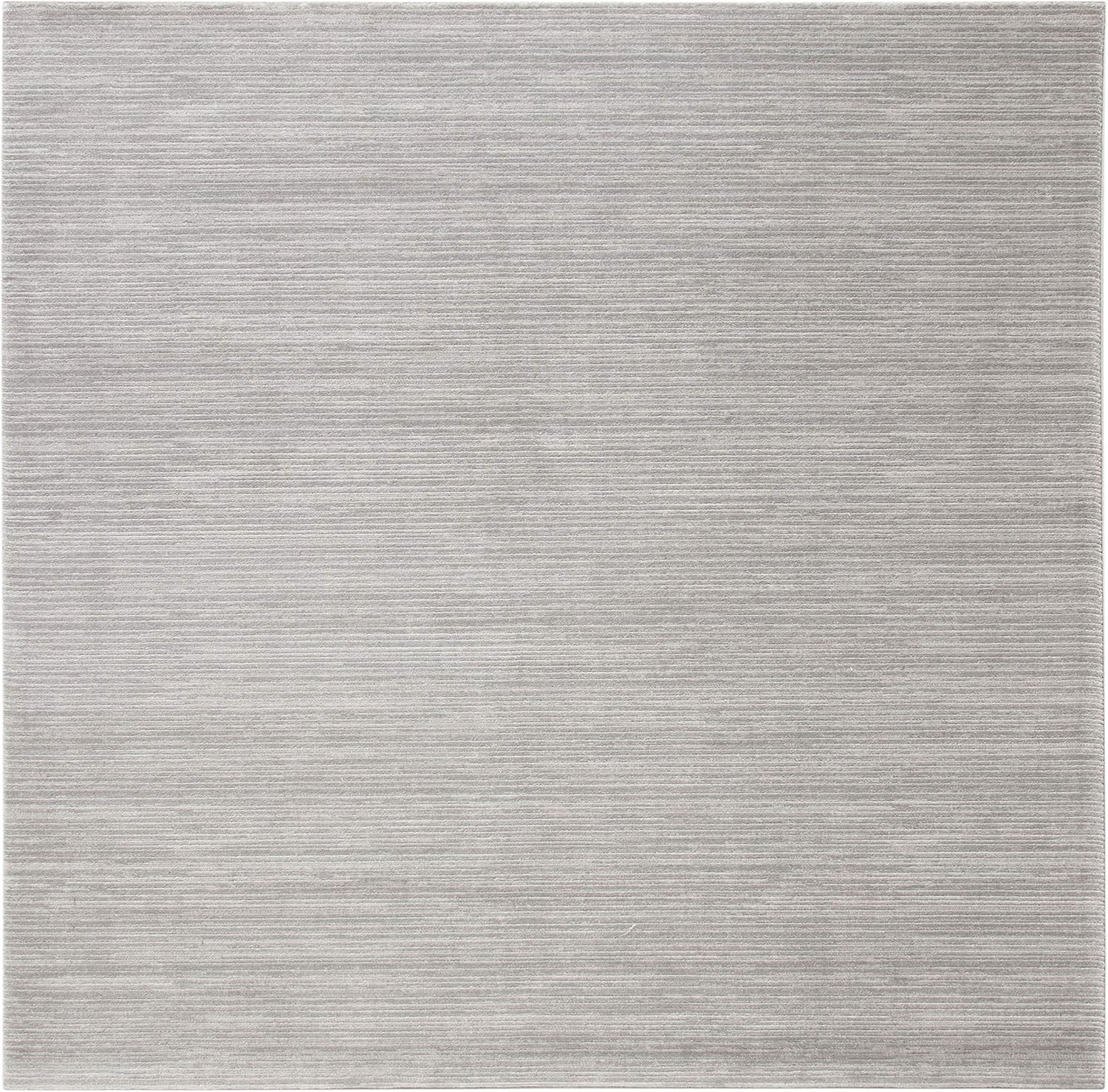 SAFAVIEH Vision Adrasteia Overdyed Solid Area Rug, 10' x 10' Square, Silver