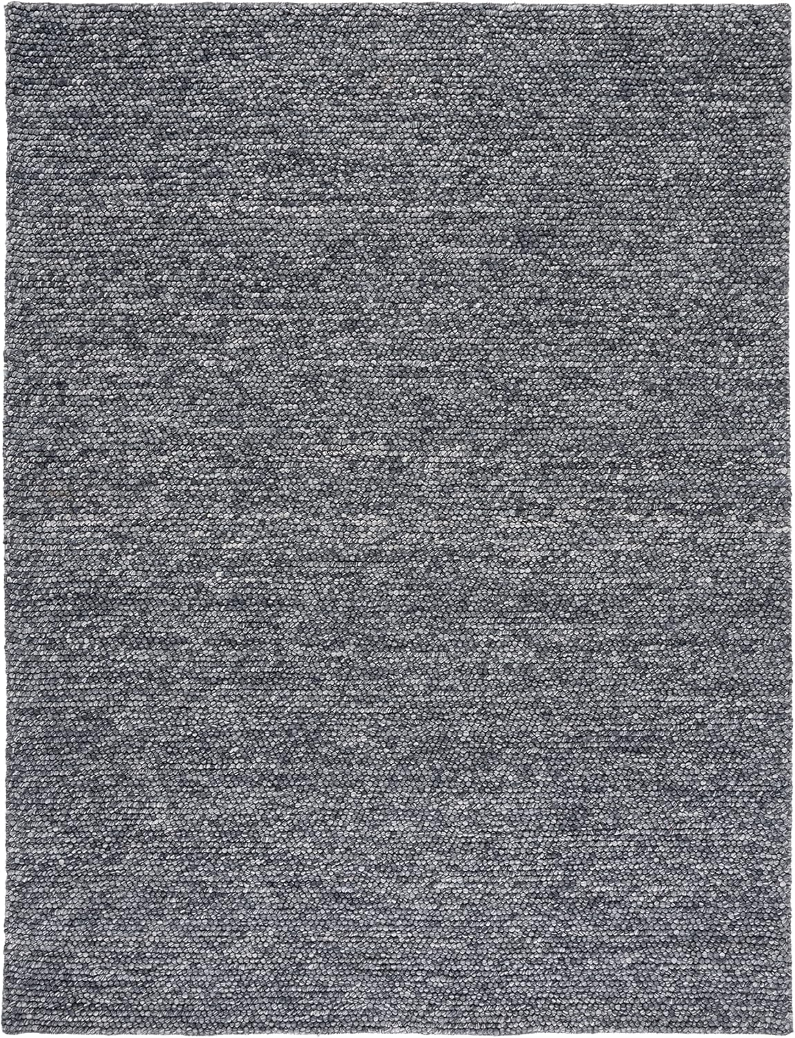 SAFAVIEH Natura Feride Geometric Area Rug, Dark Grey, 9' x 12'