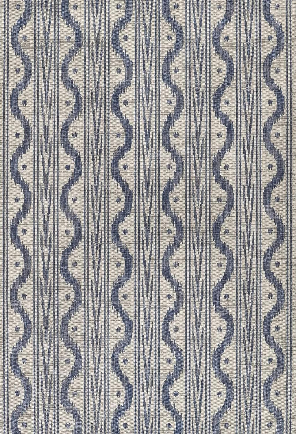 Momeni Riviera Transitional Indoor/Outdoor Area Rug, Blue, 8' X 10'