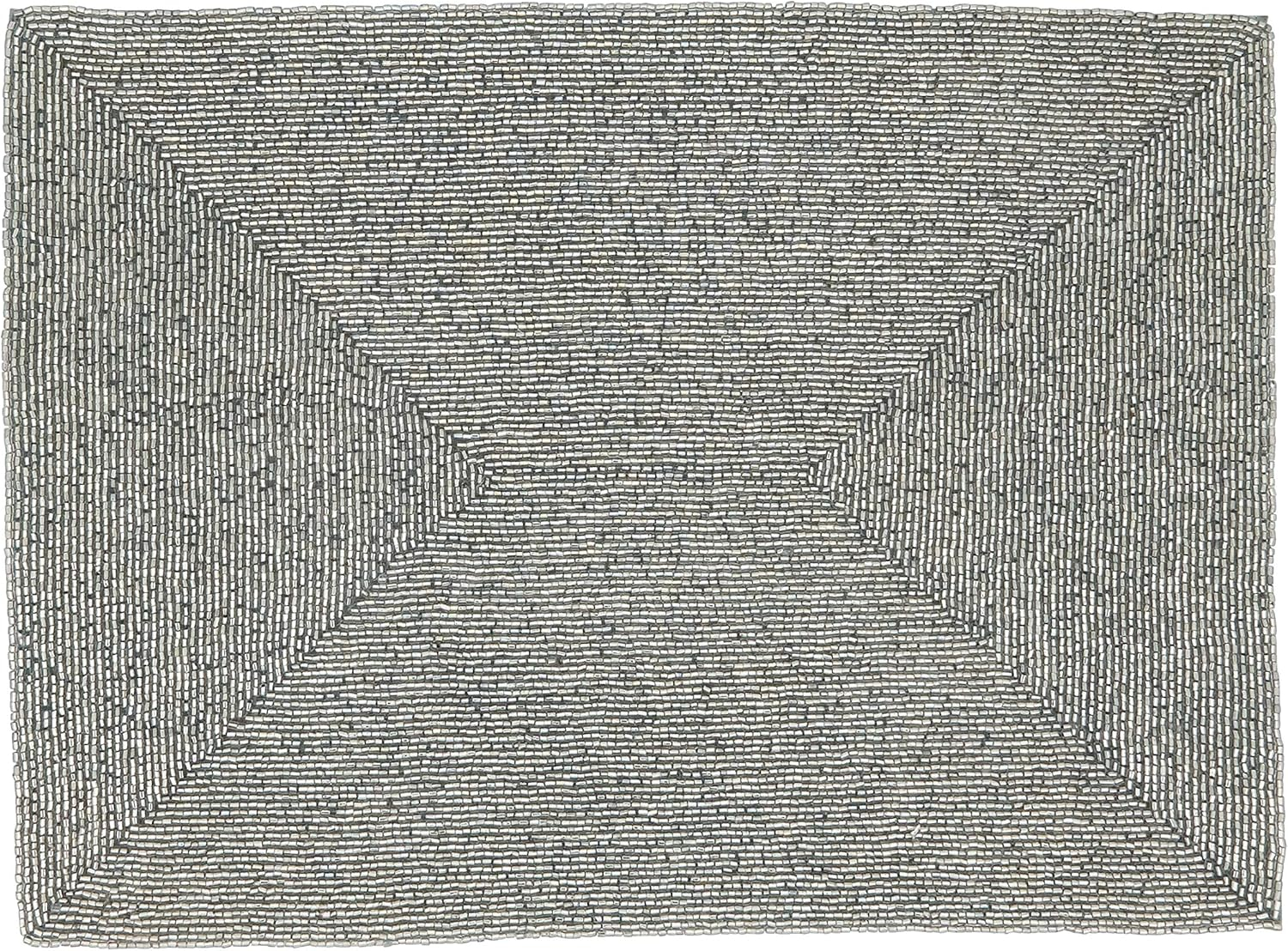 Saro Lifestyle Beaded Design Placemat (Set of 4)