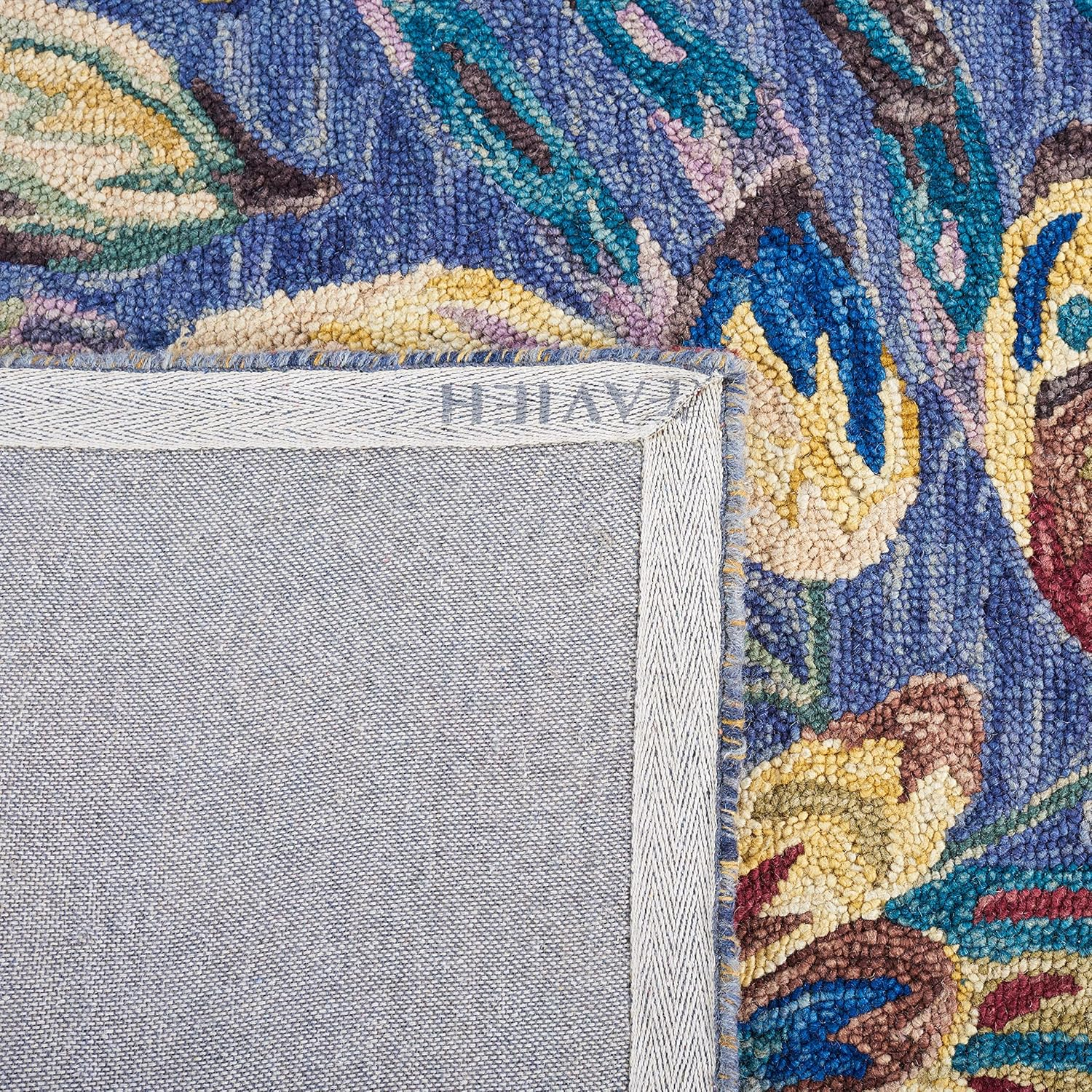 SAFAVIEH Blossom Tobias Floral Area Rug, Blue/Violet, 5' x 8'