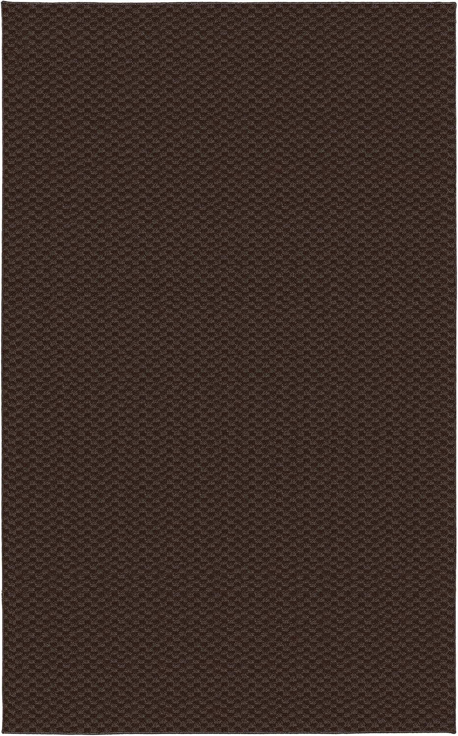 Garland Rug Medallion Polypropylene Mocha Indoor Area Rug, 3' x 5'