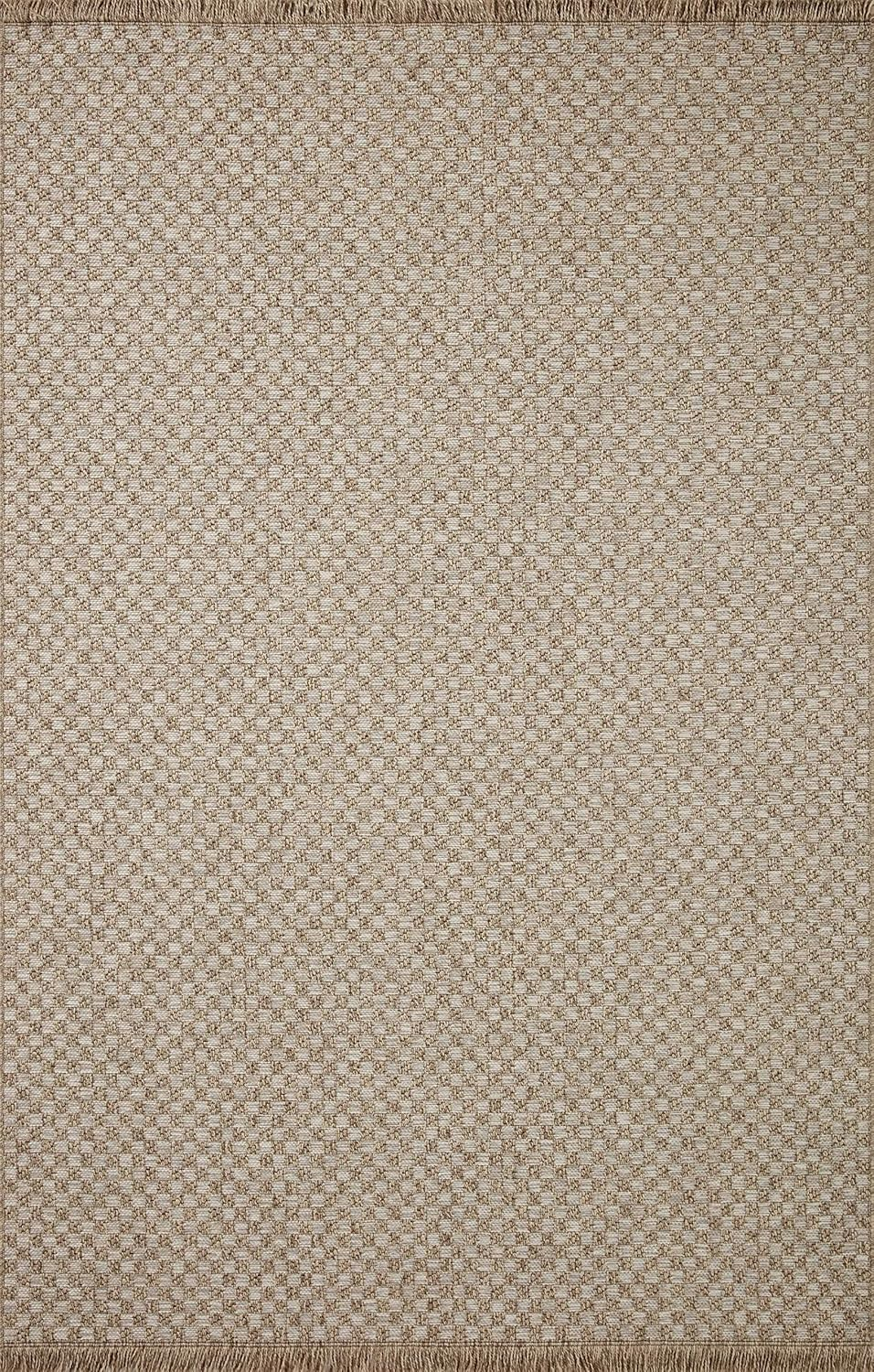 Natural Beige Flat Woven Polypropylene Runner Rug 2'-3" x 10'-0"