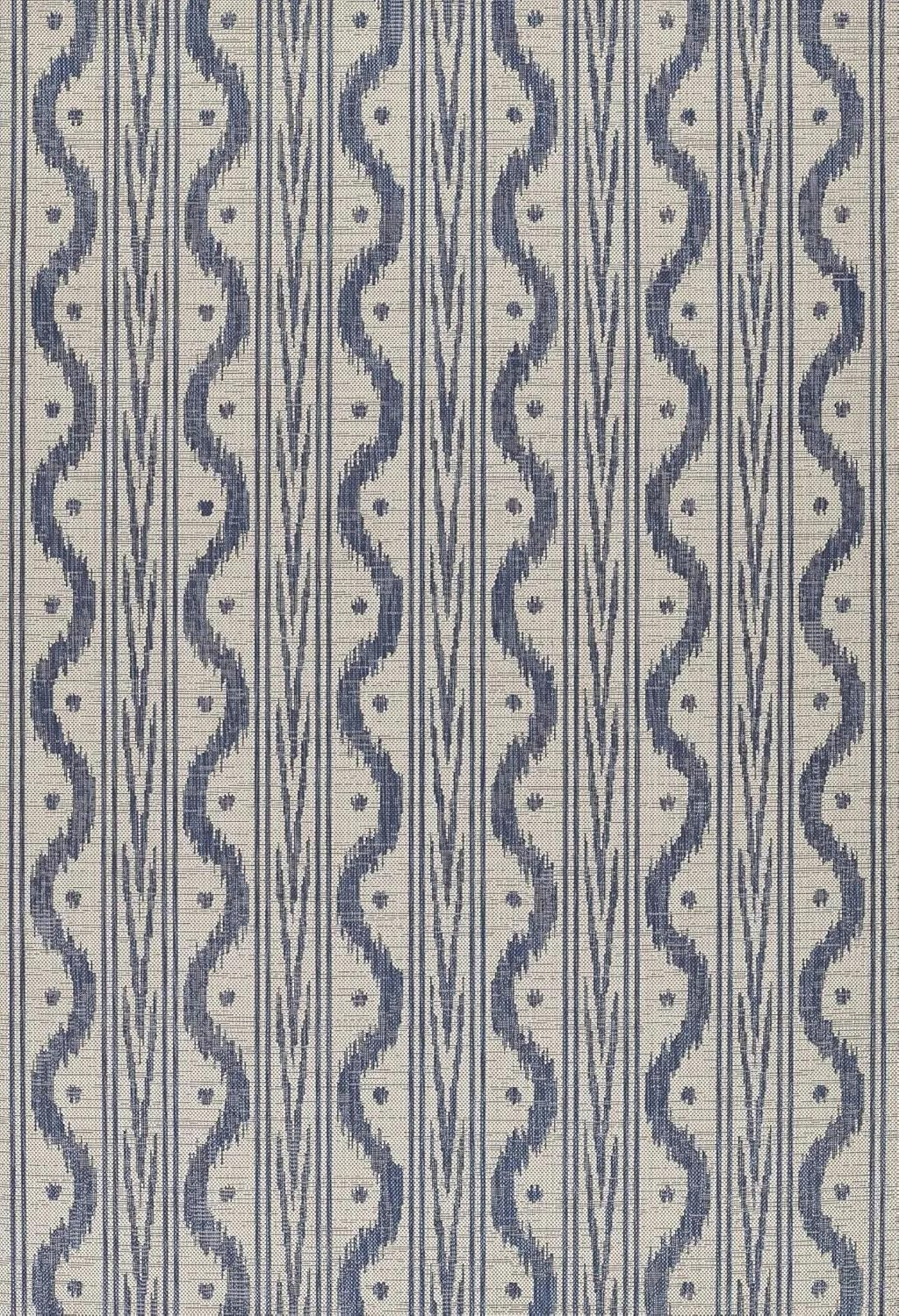Momeni Riviera Transitional Indoor/Outdoor Area Rug, Blue, 8' X 10'