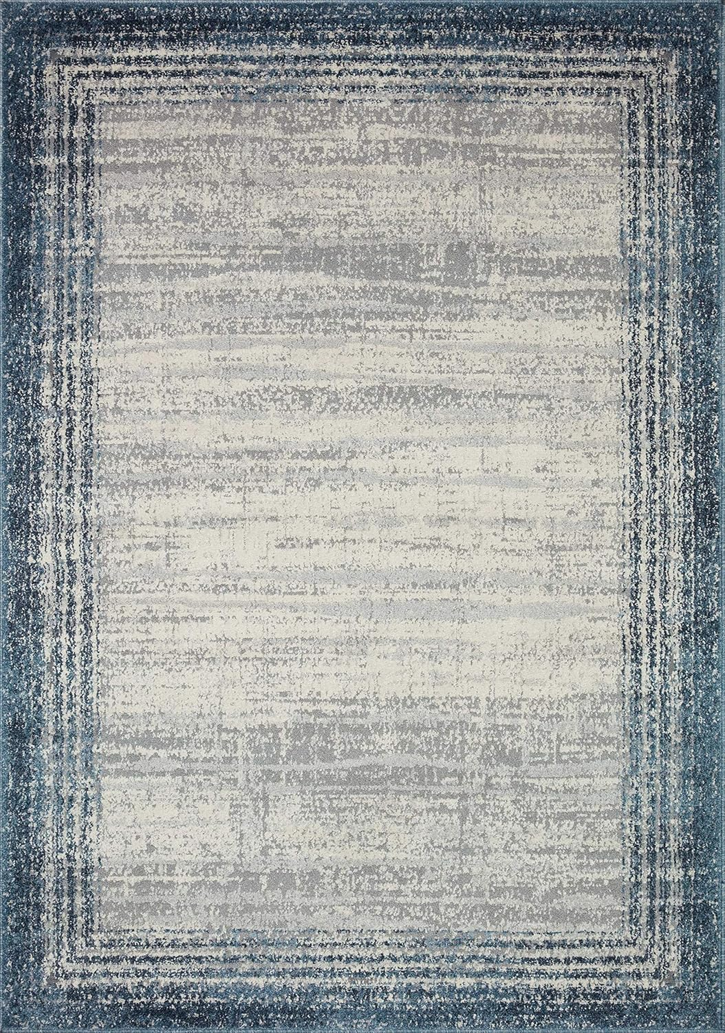 Loloi II Austen AUS-04 Geometric Stone / Bark Area Rug 9'-3" x 13'-3"