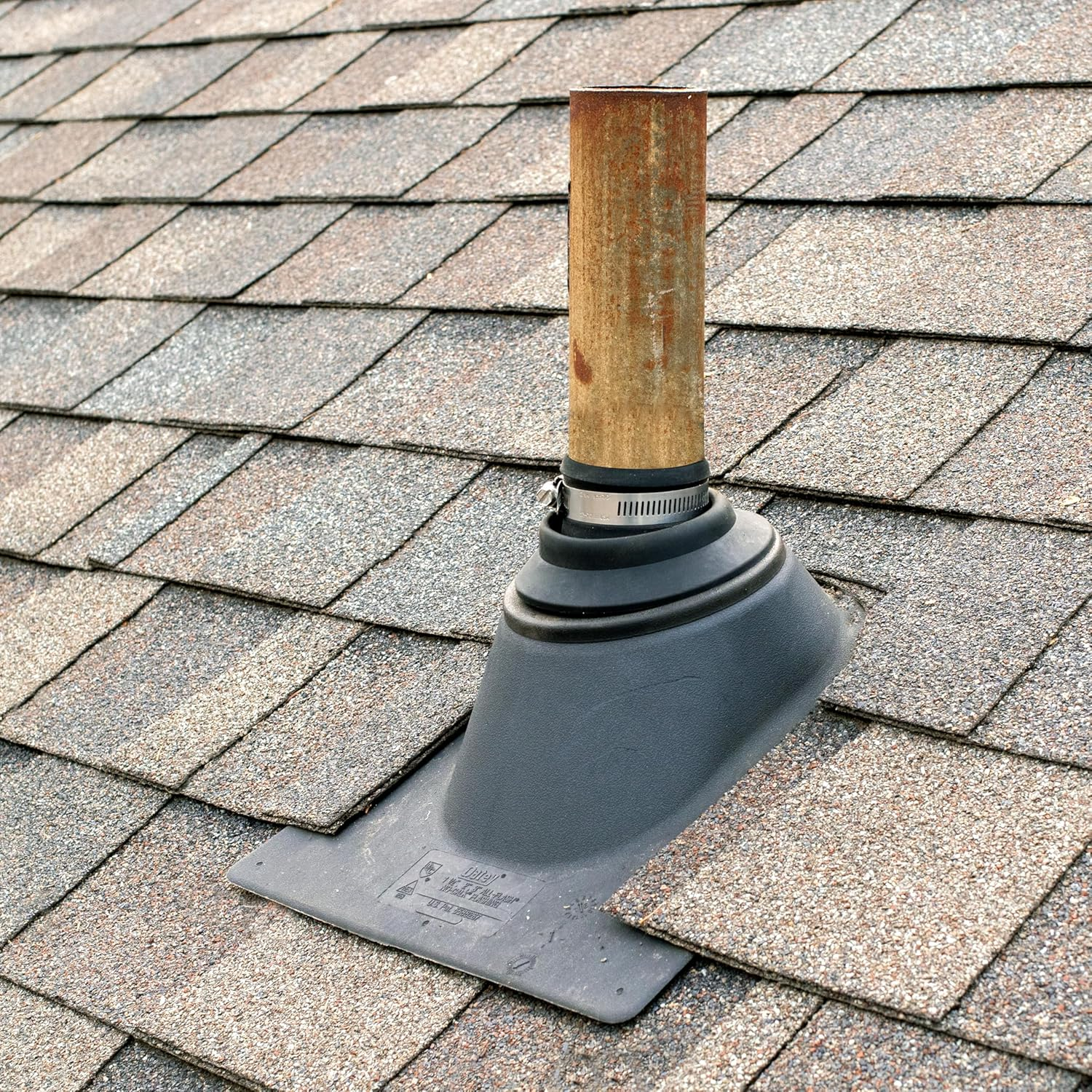 Bennington Roof Collar Repair Boot 2 Pack with Sealant Vent Flashing - Fits 1.5"-2" Pipe, Made in The USA