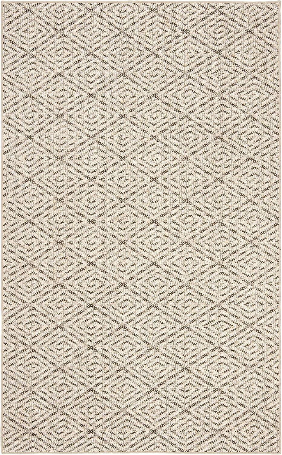 SAFAVIEH Palm Beach Collection PAB360B Beige/Brown Rug