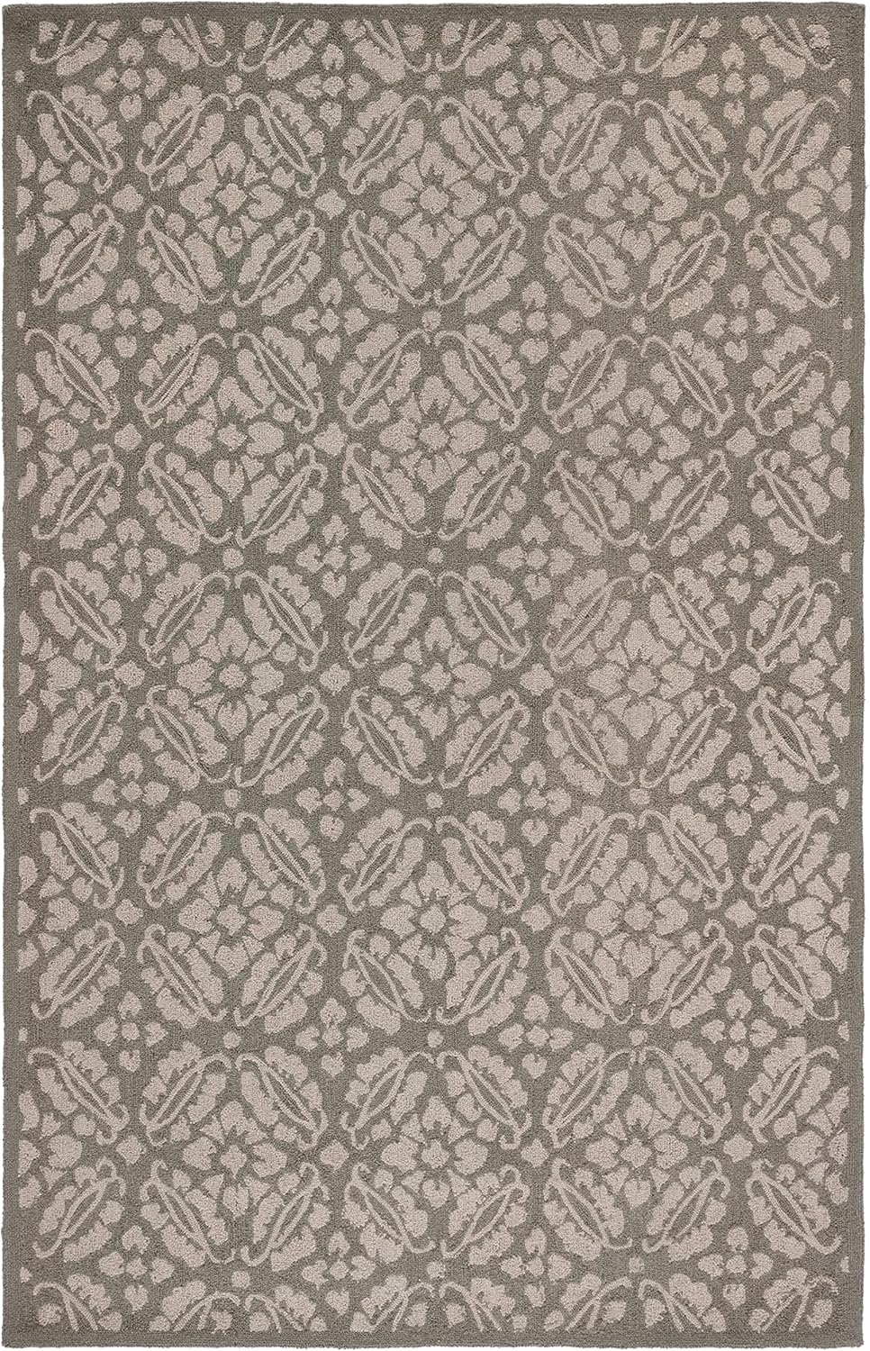 SAFAVIEH Chelsea Margery Geometric Area Rug, Sage, 2'6" x 4'