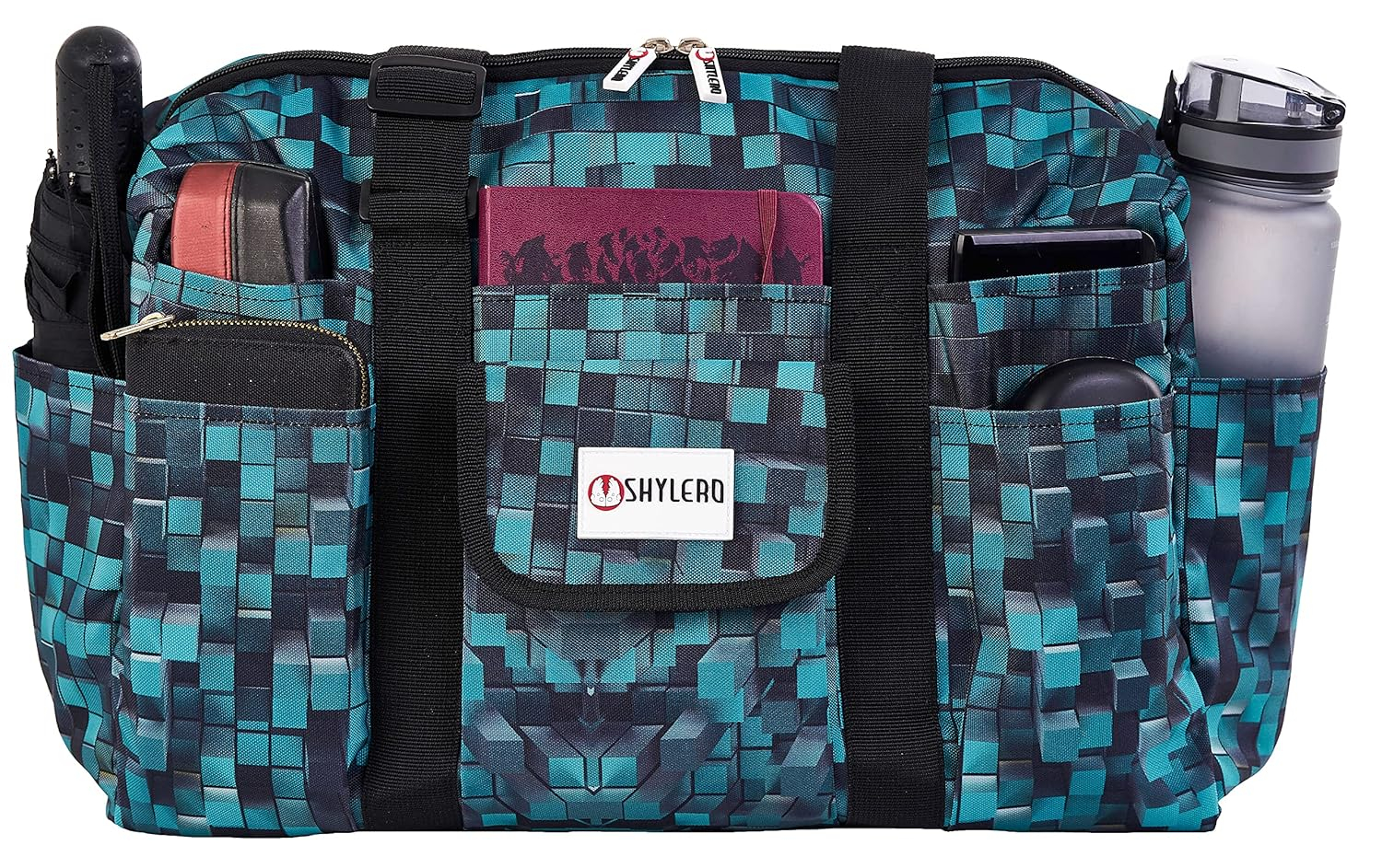 SHYLERO Nurse Bag with 21 Pockets - Big, Waterproof Medical Utility Tote for Daily Use