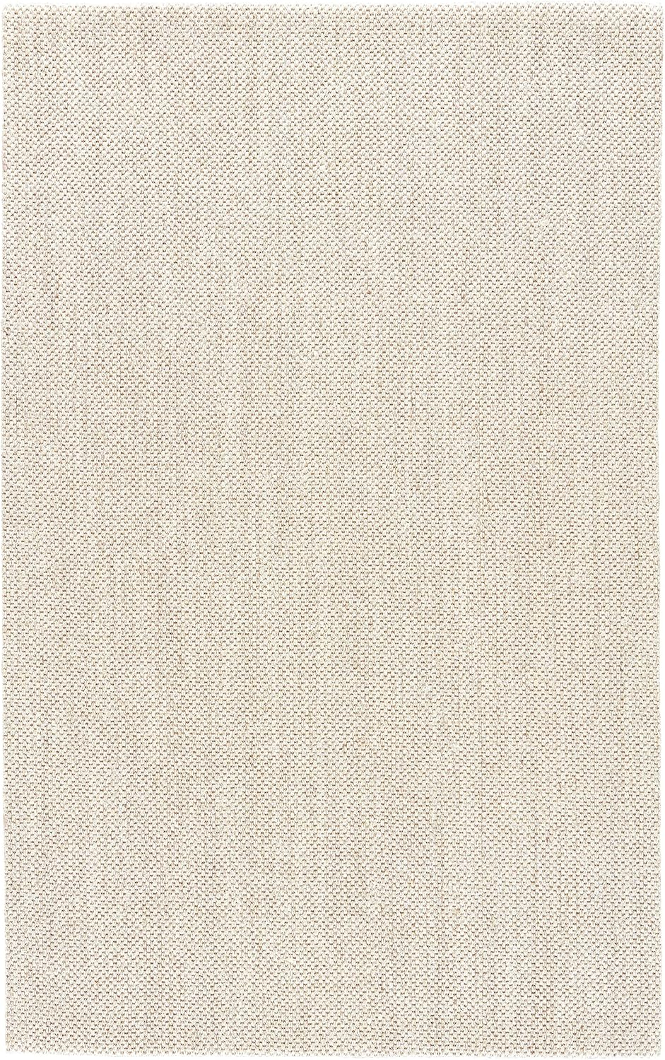 Jaipur Living Neutral 5x8 Area Rug, Solid, White/Taupe