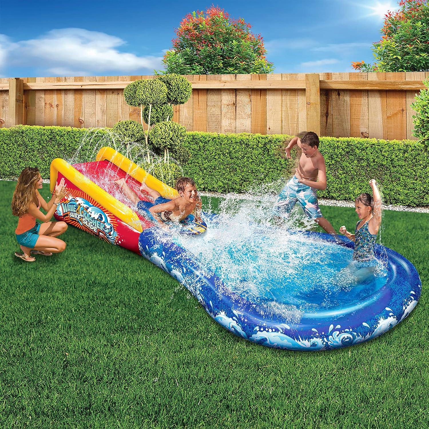 BANZAI Wave Crasher Surf Slide