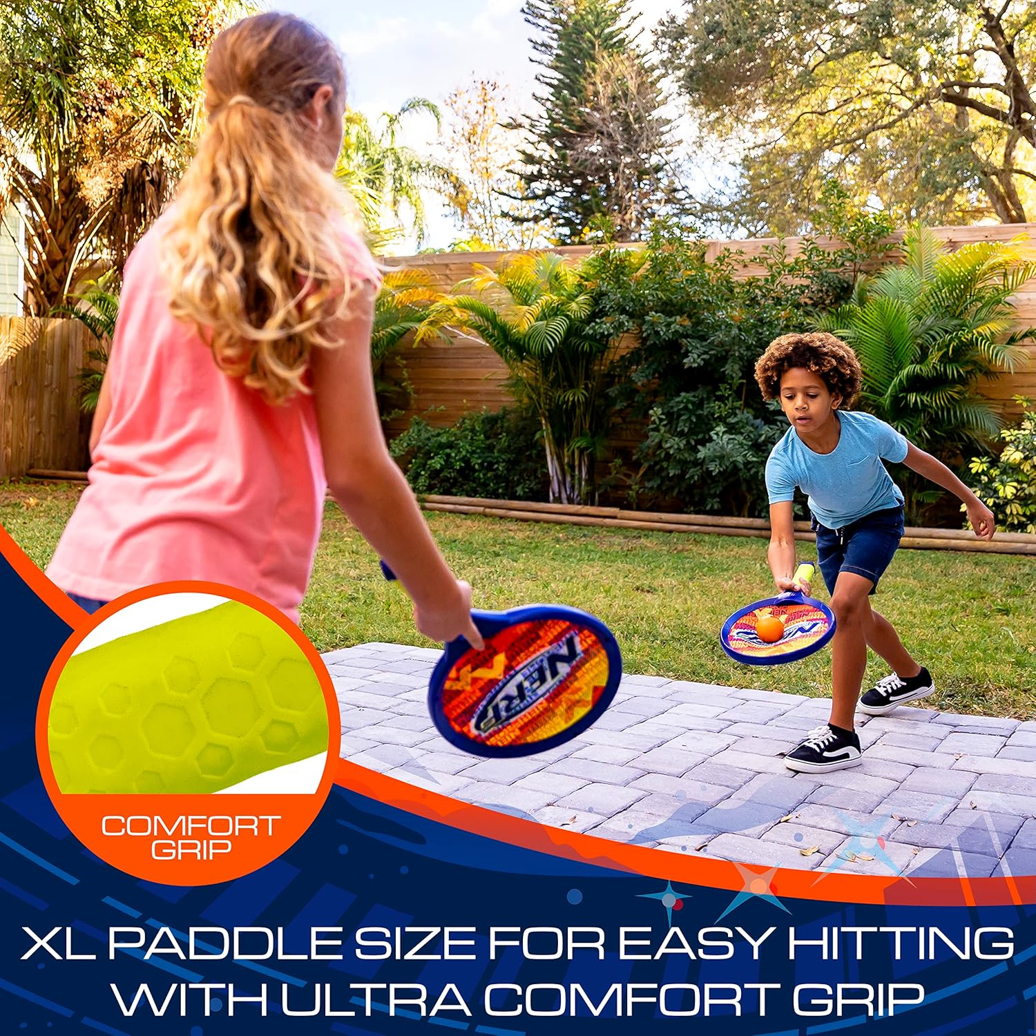 NERF Small Driveway Tennis Set
