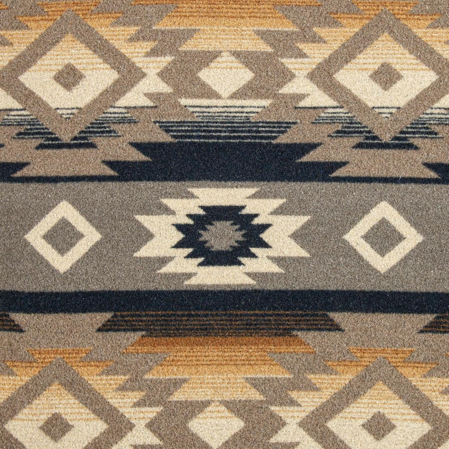 Paseo Road by HiEnd Accents Taos Wool Blend Yarn Dye Aztec Design Southwestern Lodge Throw Pillow