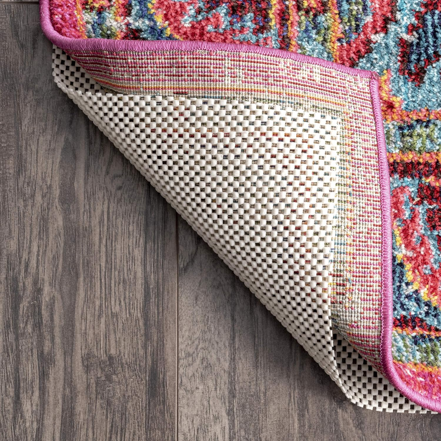nuLOOM Non-Slip Grip Rug Pad, 5' x 8', White