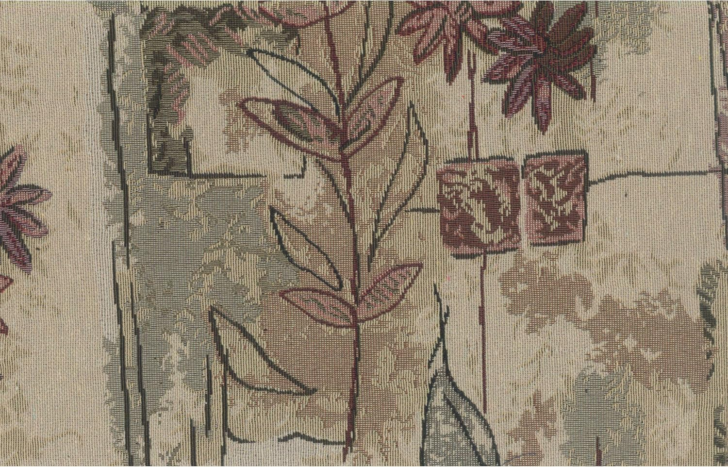 Japanese Garden Tapestry Square Throw Pillows Set of 2