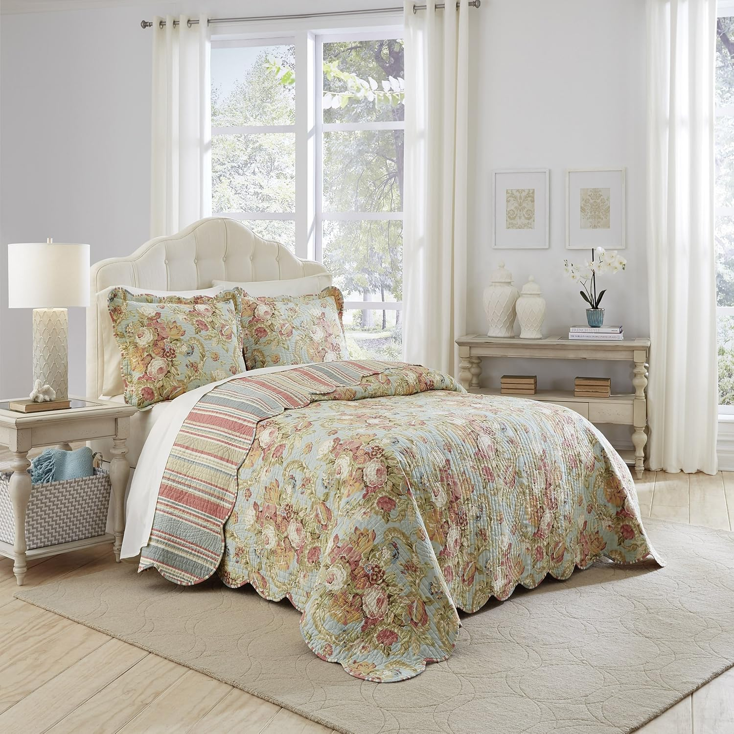 Waverly Spring Bling 3-Piece Bedspread Collection