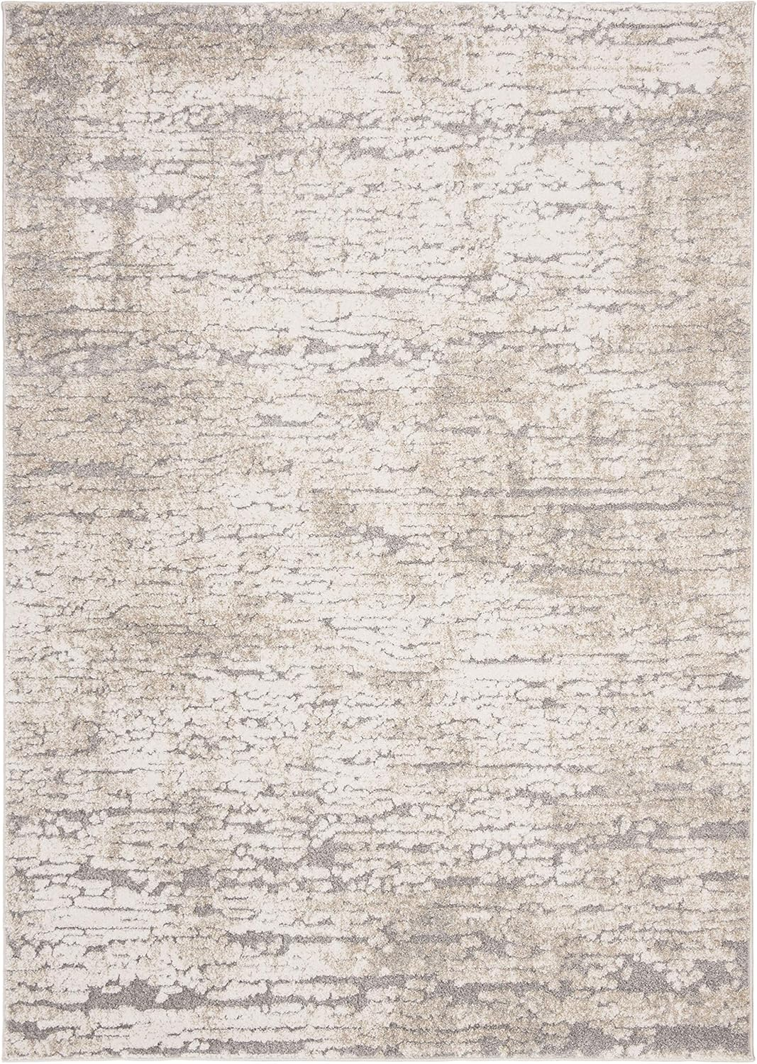 SAFAVIEH Spirit Annabelle Abstract Overdyed Area Rug, Taupe/Ivory, 9' x 12'