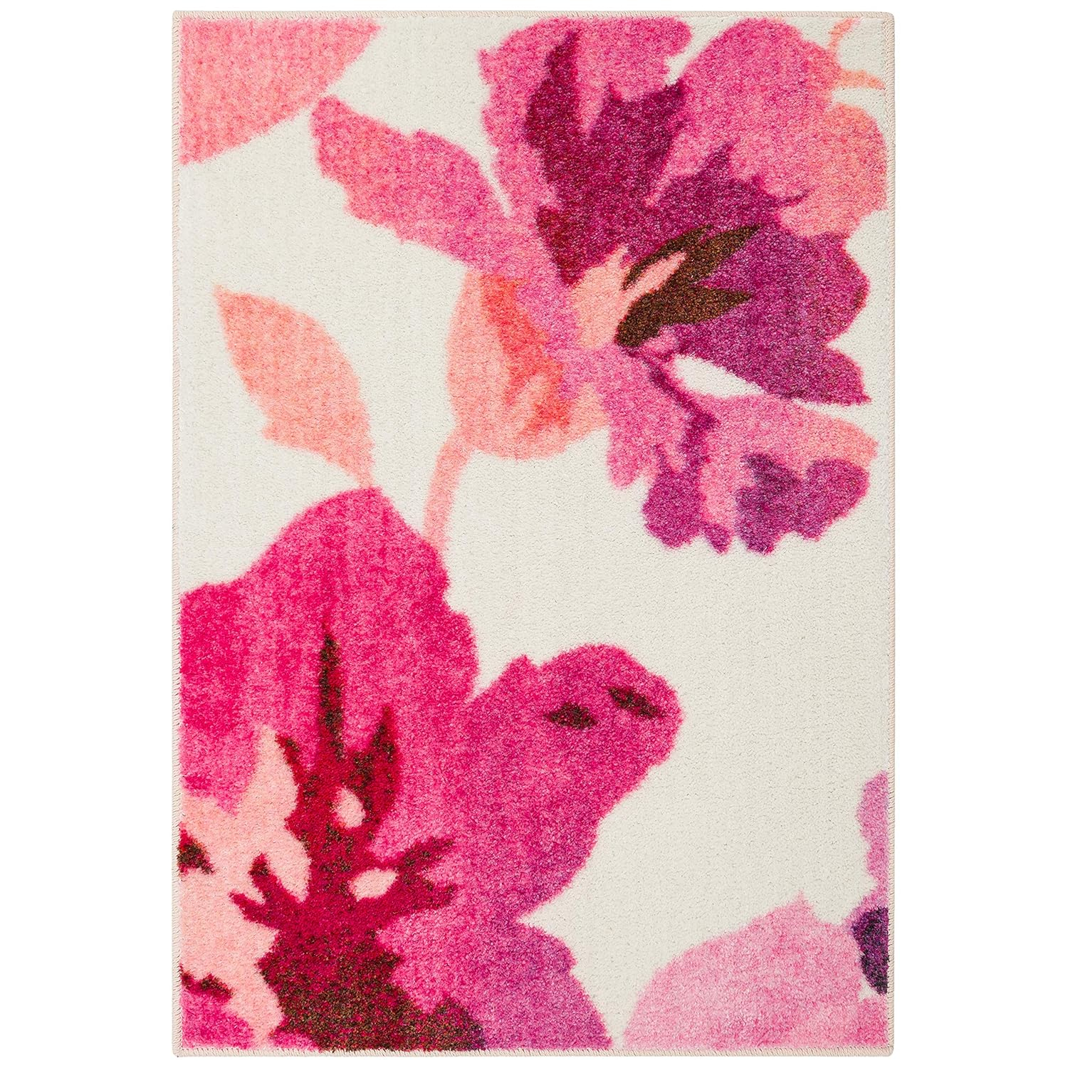 Dalton Gardens Pink Floral 8' x 10' Tufted Rug