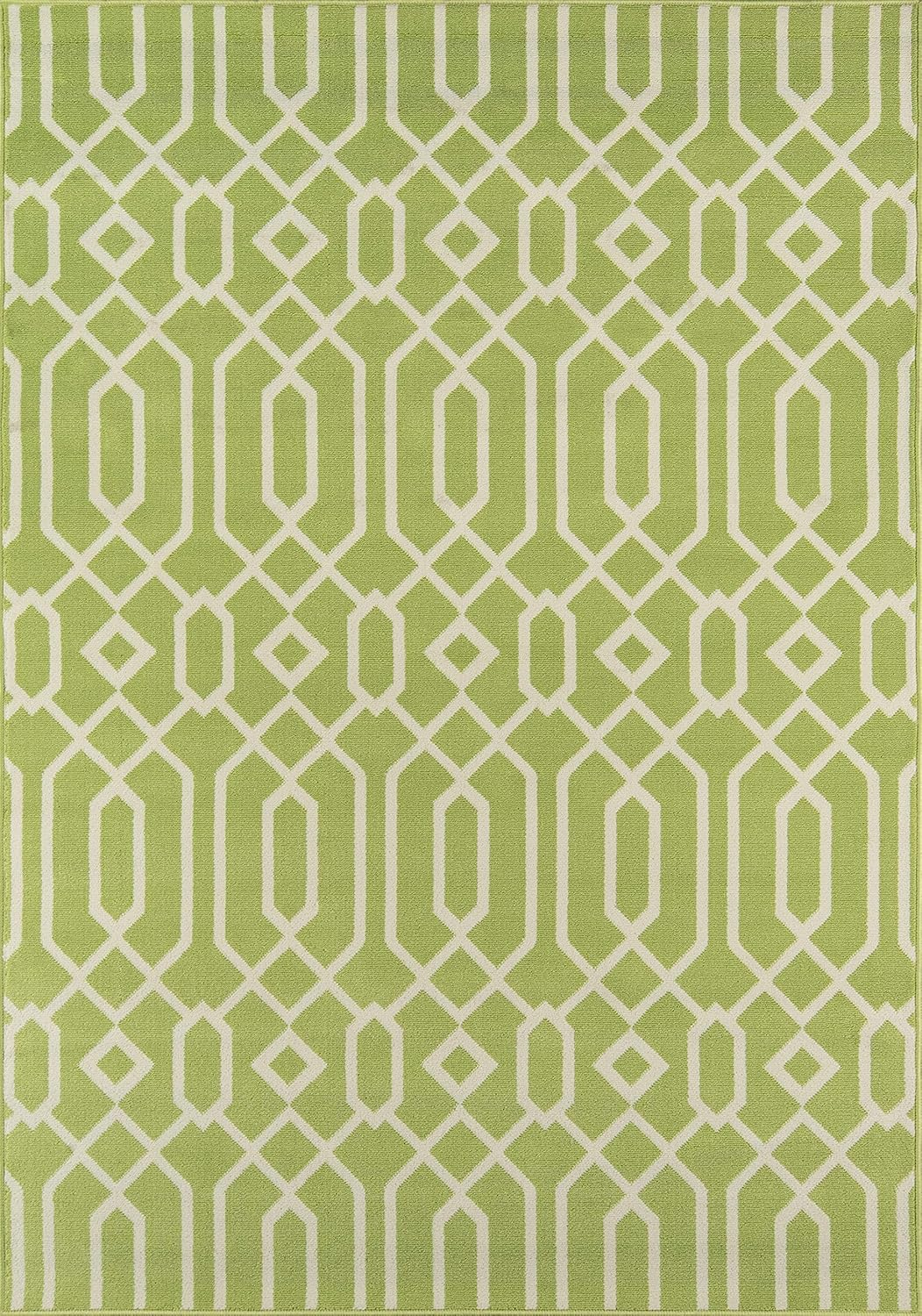 Momeni  Baja 2.25 ft. x 4.5 ft. Rug - Green