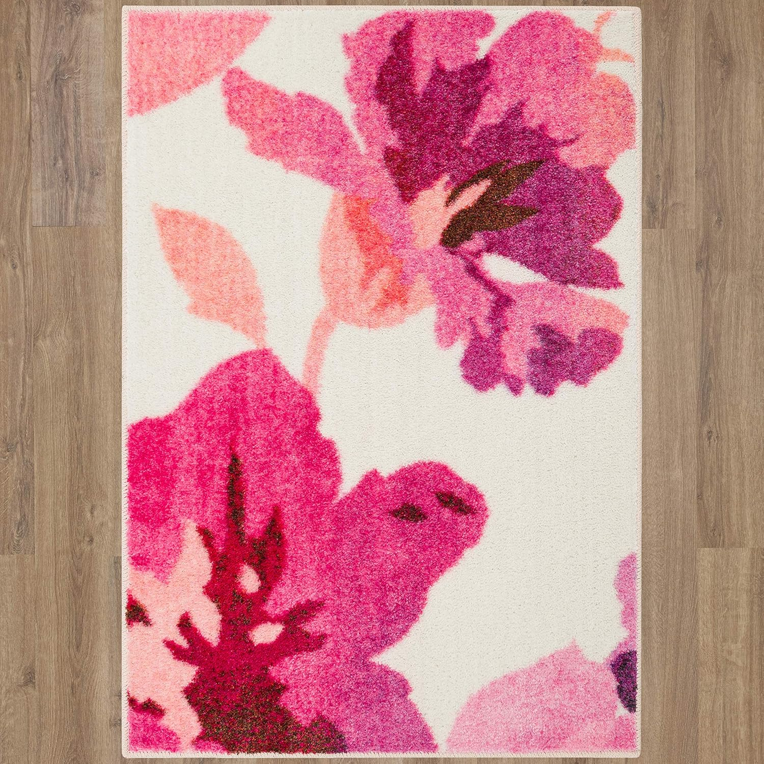 Dalton Gardens Pink Floral 8' x 10' Tufted Rug
