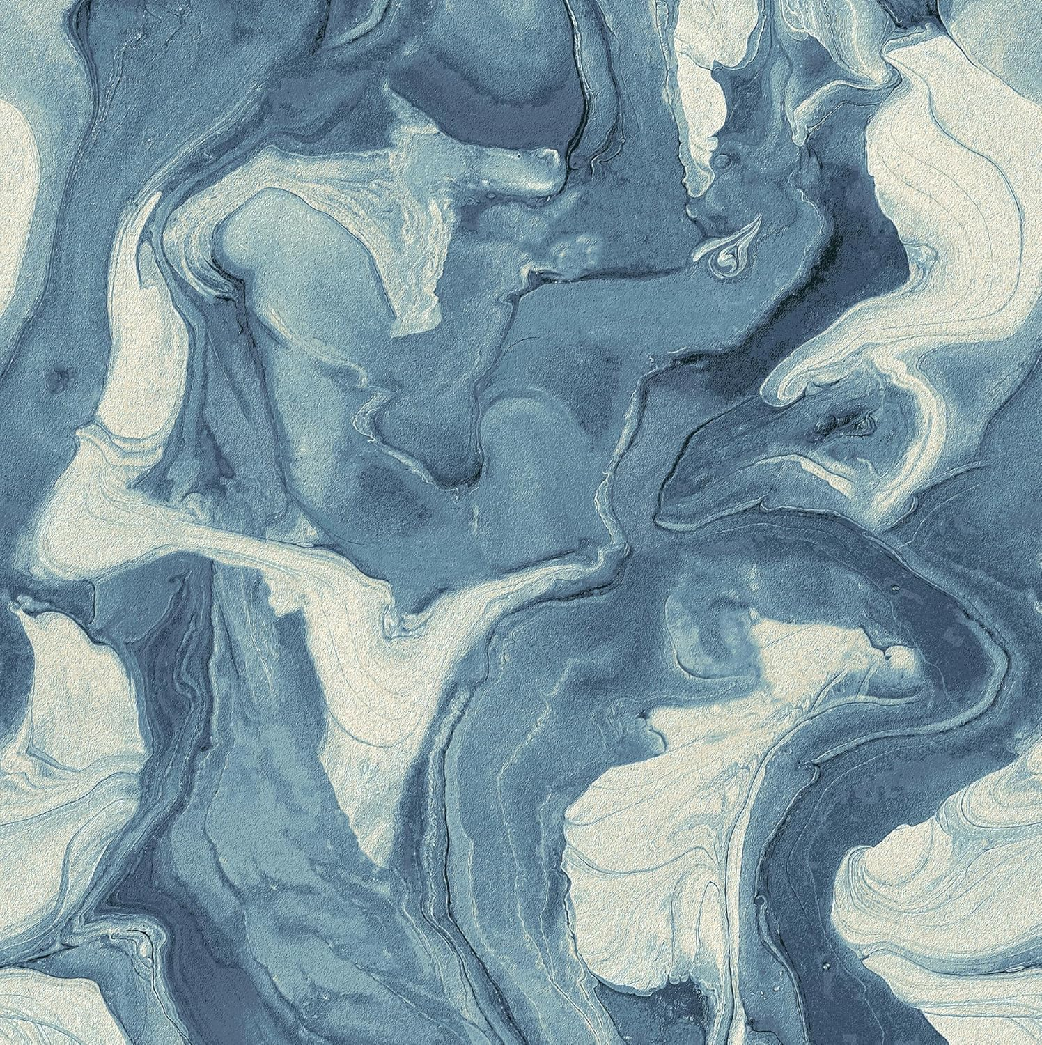 Surface Style - Peel and Stick Wallpaper, Abstract Wallpaper for Bedroom, Powder Room, Kitchen, Vinyl, 30.75 Sq Ft Coverage (Quarry Collection, Horizon)