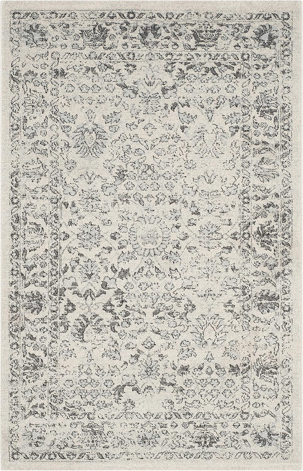 Safavieh  Carmel Vennie Vintage Boho Distressed Oriental Rug 4' x 6' 4' x 6' Indoor Living Room,Bedroom Rectangle