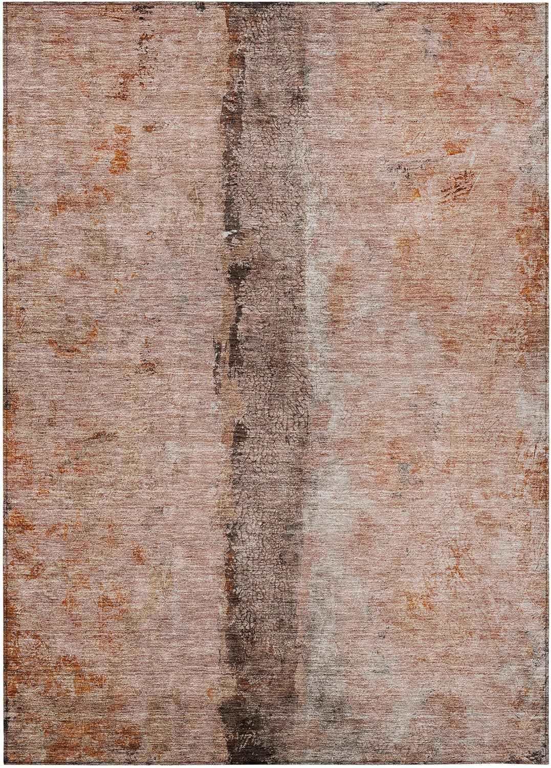 Addison Rugs Chantille ACN605 Paprika 3' x 5' Indoor Outdoor Area Rug, Easy Clean, Machine Washable, Non Shedding, Bedroom, Living Room, Dining Room, Kitchen, Patio Rug