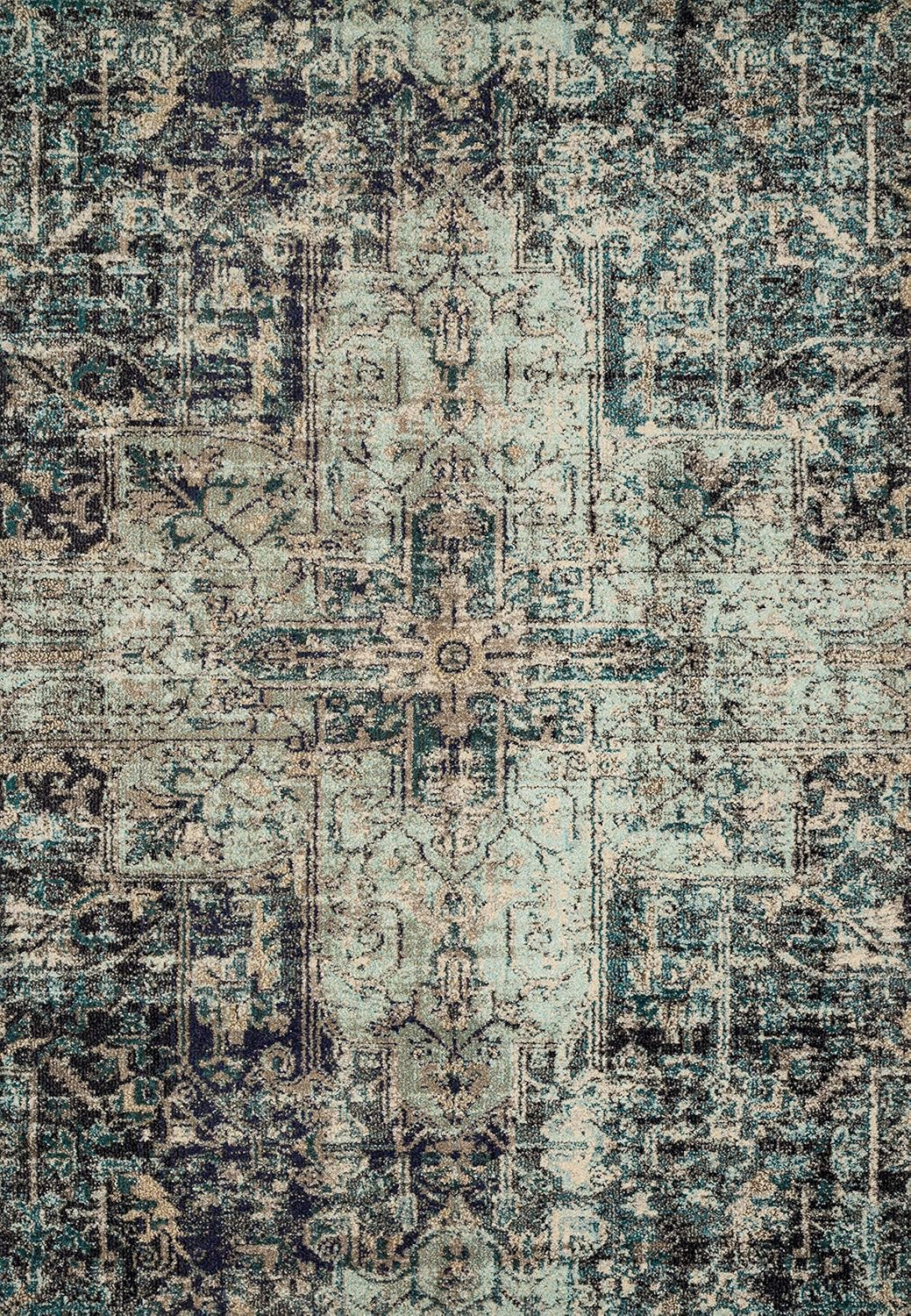 Loloi II Nadia NN-07 Smoke Transitional Area Rug 10'-0" x 14'-0"