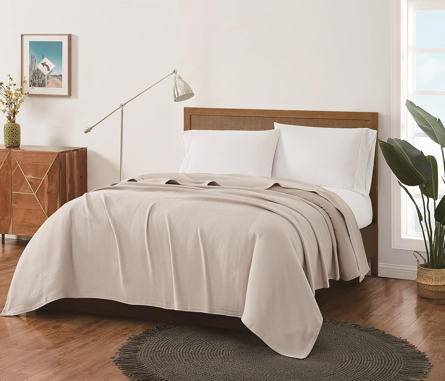 FRYE FRYE Cotton Woven Blanket