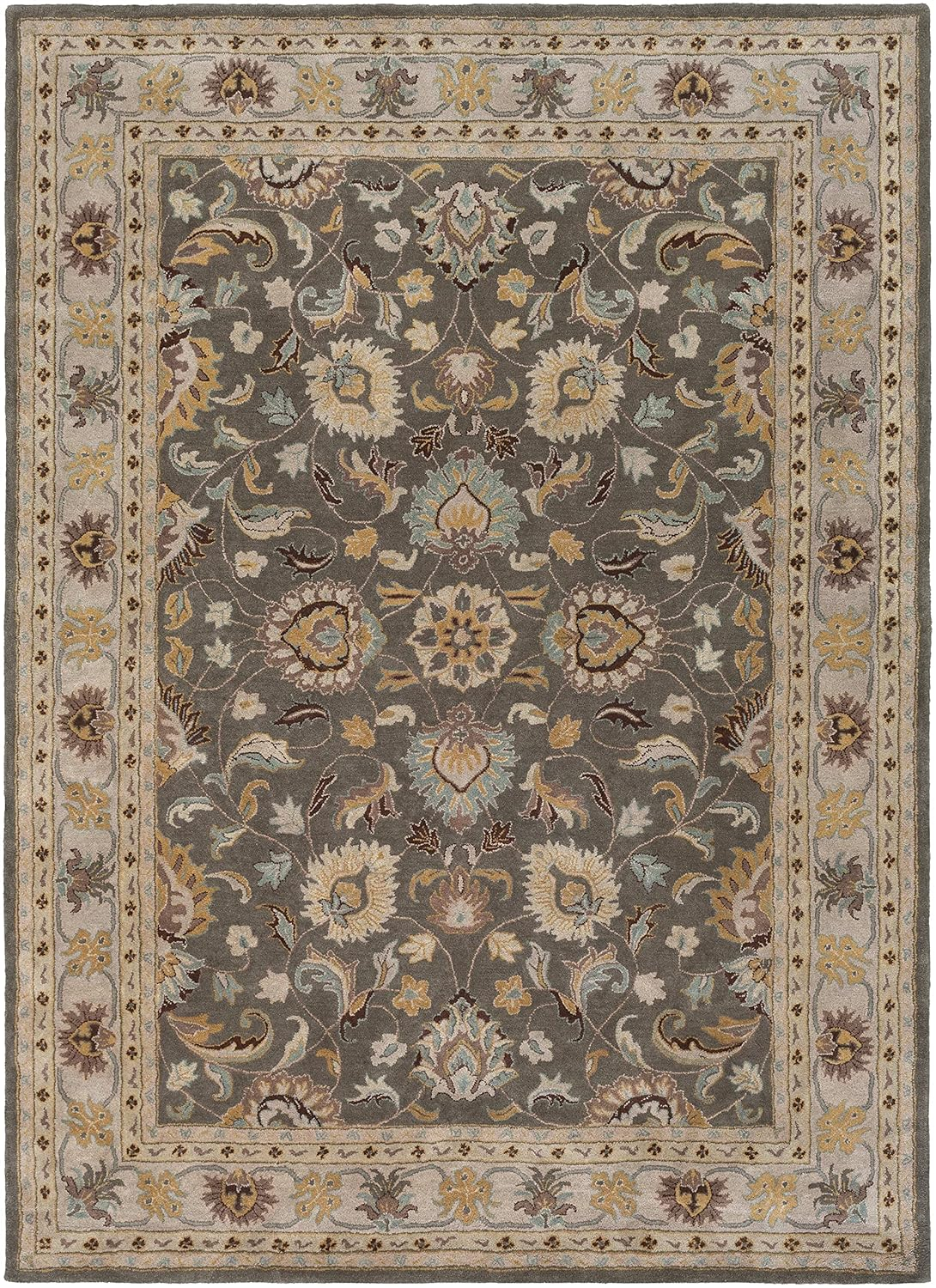 Mark&Day Area Rugs, 9x12 Paris Traditional Khaki Area Rug (9' x 12')