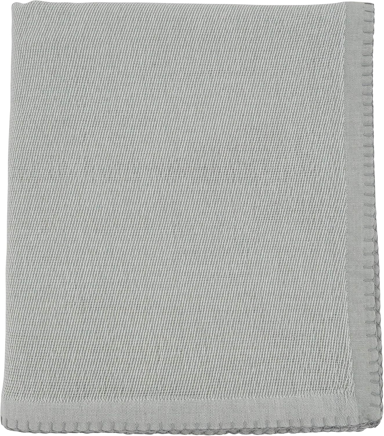 SARO LIFESTYLE Whipstitch Design Throw
