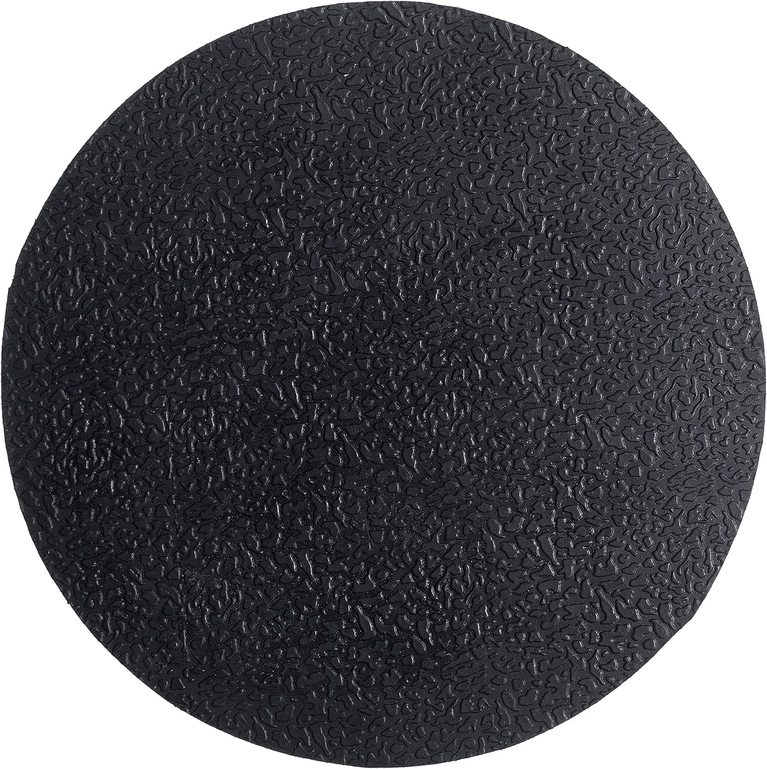 Black Rubber Compass Scroll Garden Stepping Stone Set, 11-3/4 inches