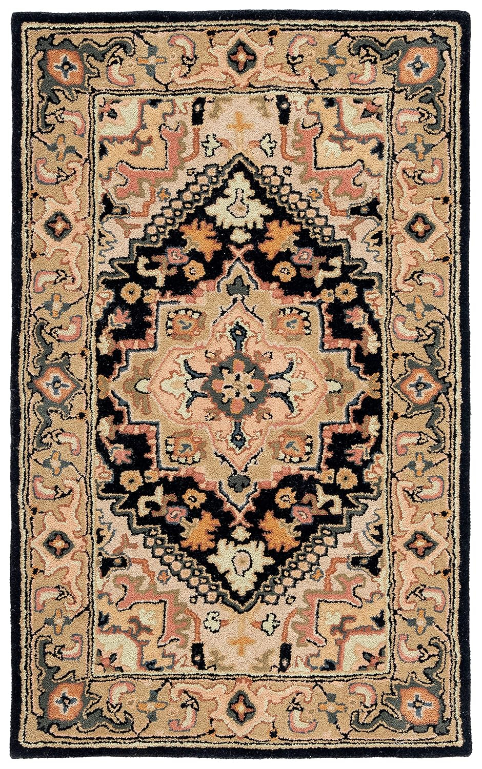 SAFAVIEH Heritage York Oriental Wool Area Rug, Red, 9'6" x 13'6"