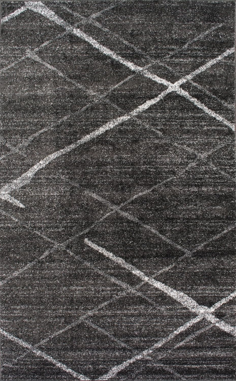 nuLOOM Thigpen Contemporary Area Rug, 4' x 6', Dark Gray