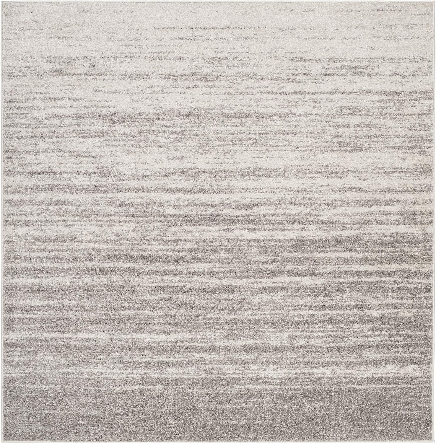 SAFAVIEH Adirondack Esmond Abstract Area Rug, Light Grey/Grey, 12' x 12' Square