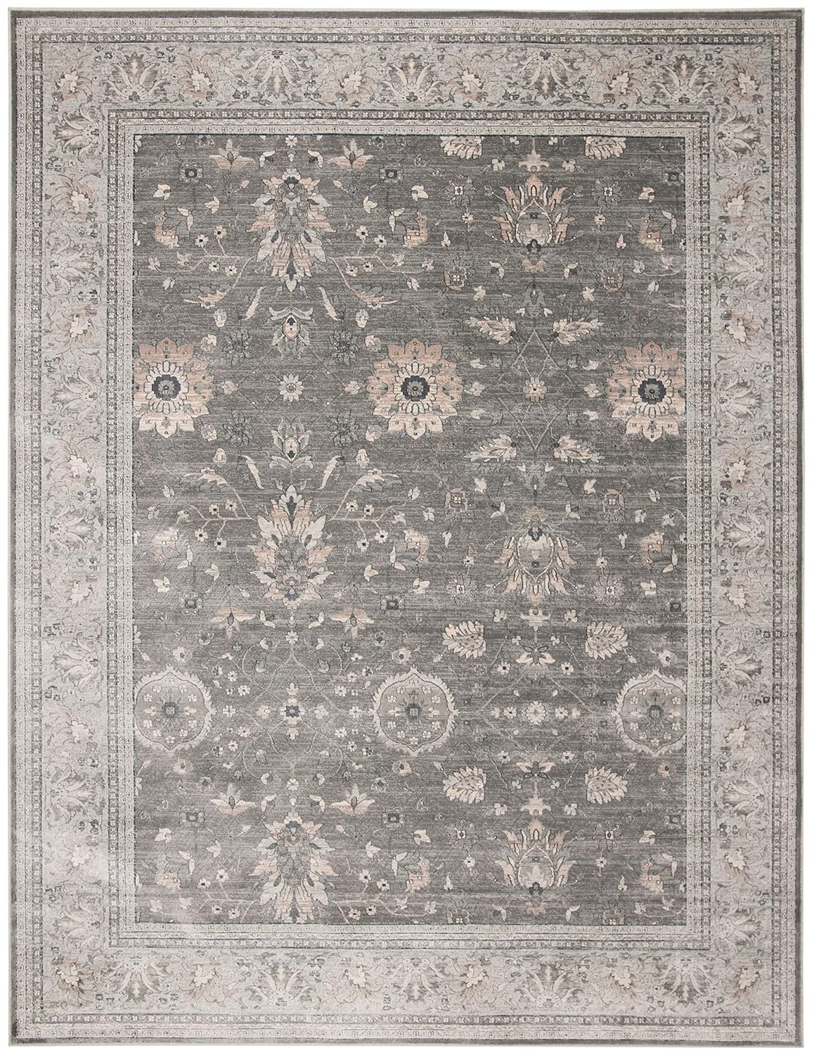 SAFAVIEH Vintage Hiren Oriental Area Rug, Grey/Beige, 8' x 10'