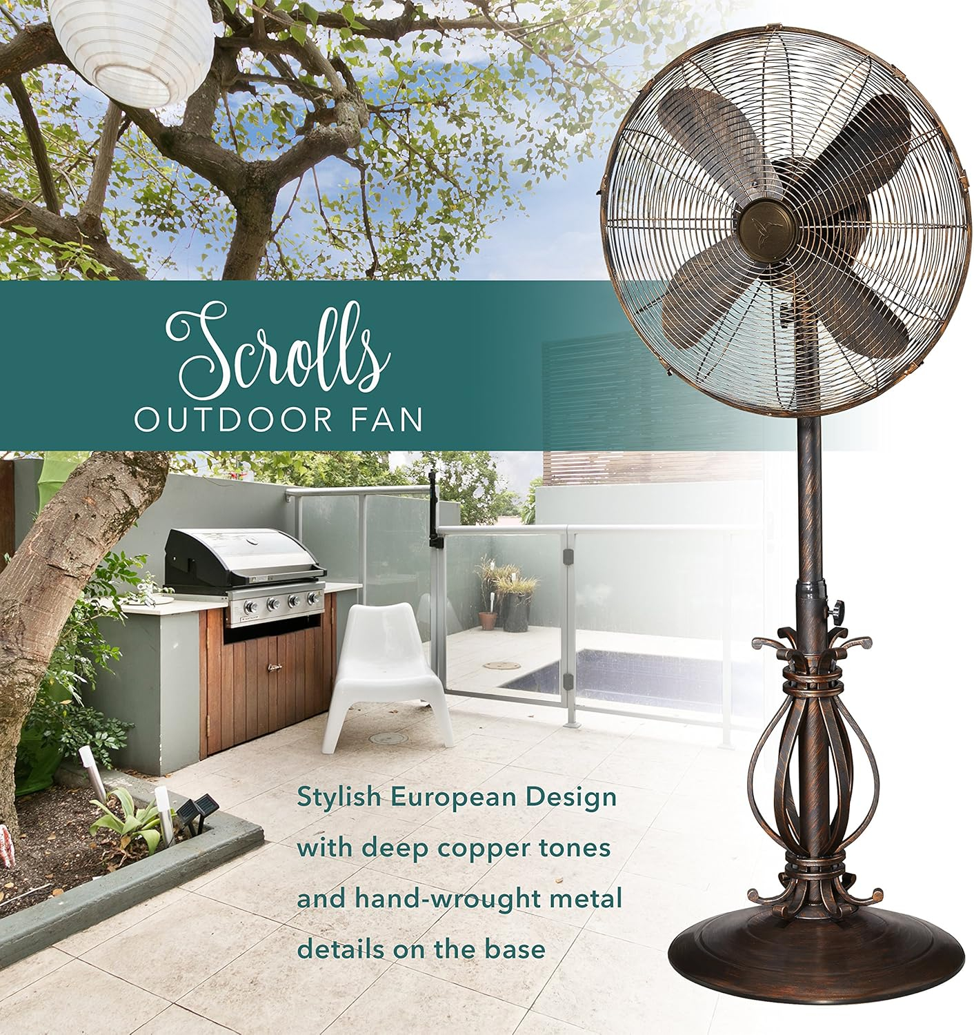 Prestigious Outdoor Fan