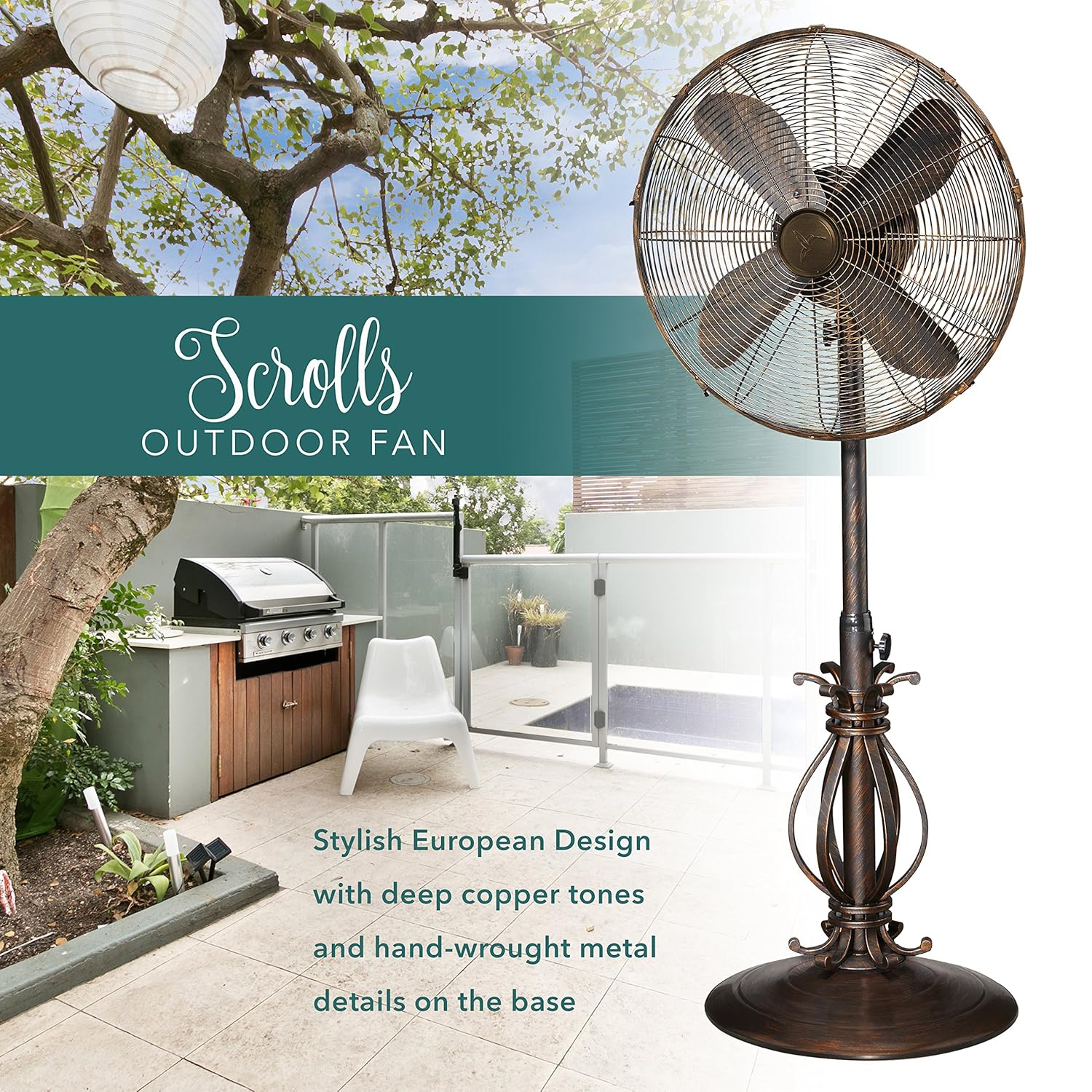 Prestigious Outdoor Fan