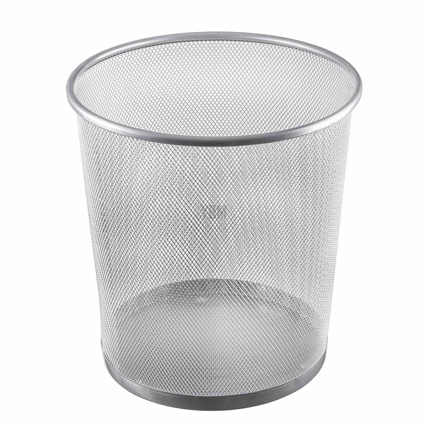 LcXctD Mesh Wastebasket Trash Can for Home and Office Workspace, Metal Office Trash Can Round-Shaped - 4.75 Gallon, 2485