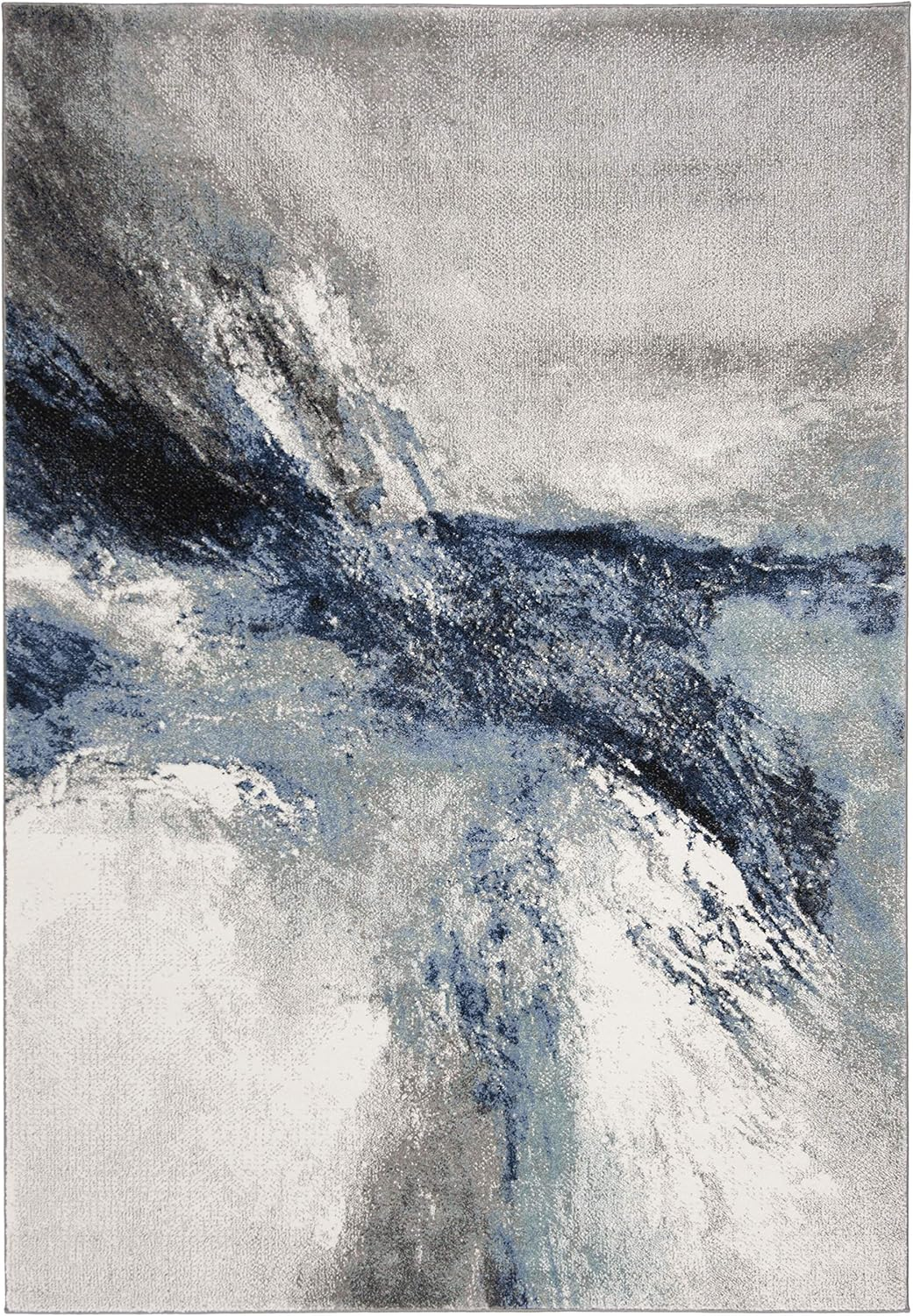 Safavieh  Galaxy Consuela Modern Abstract Rug Blue/Grey 10'6" x  14' 10' x 14' Indoor Living Room,Bedroom,Dining Room Rectangle