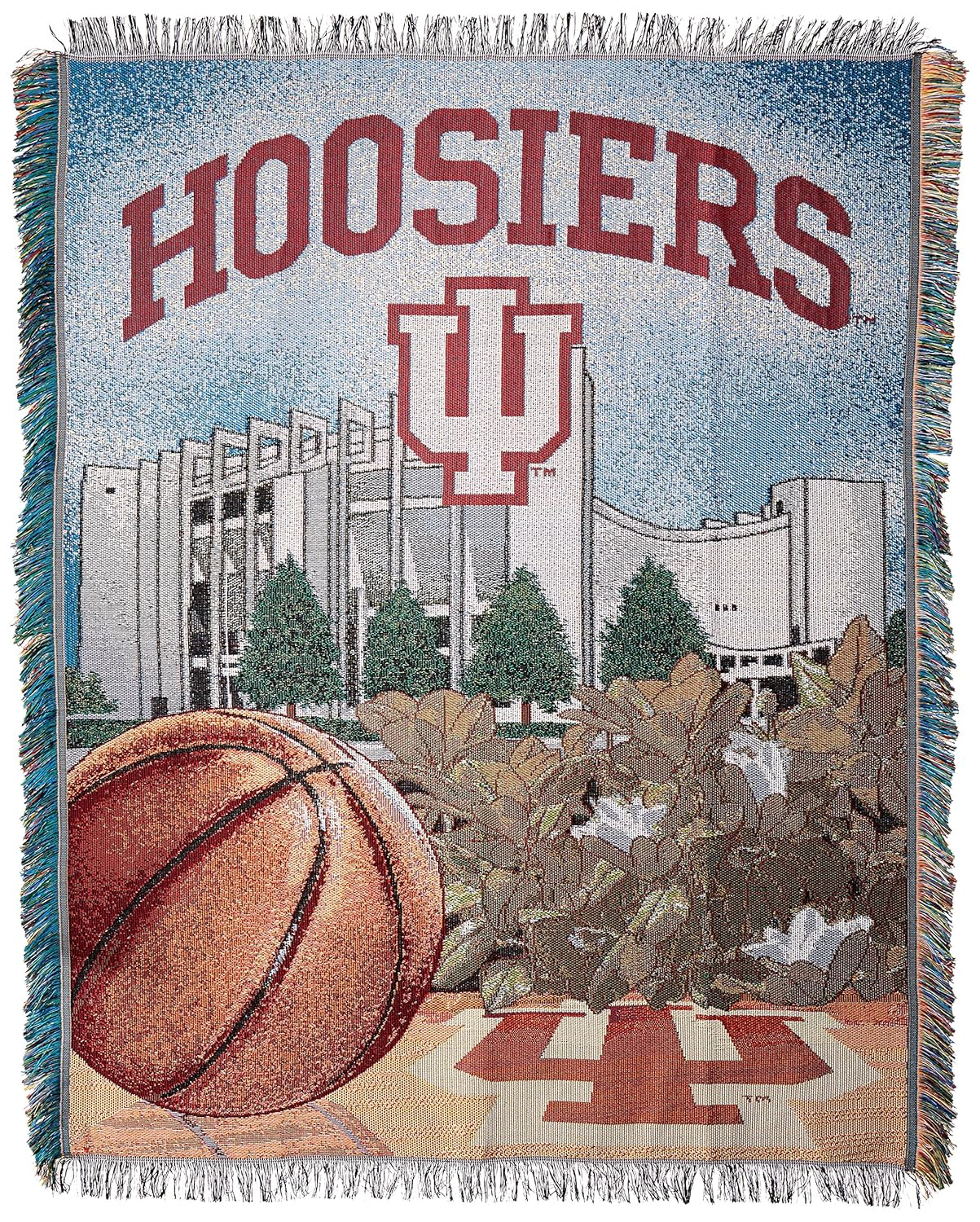 Northwest Co. NCAA Throw Blanket, Homefield Advantage College Sports Decor, 48x60 Inches