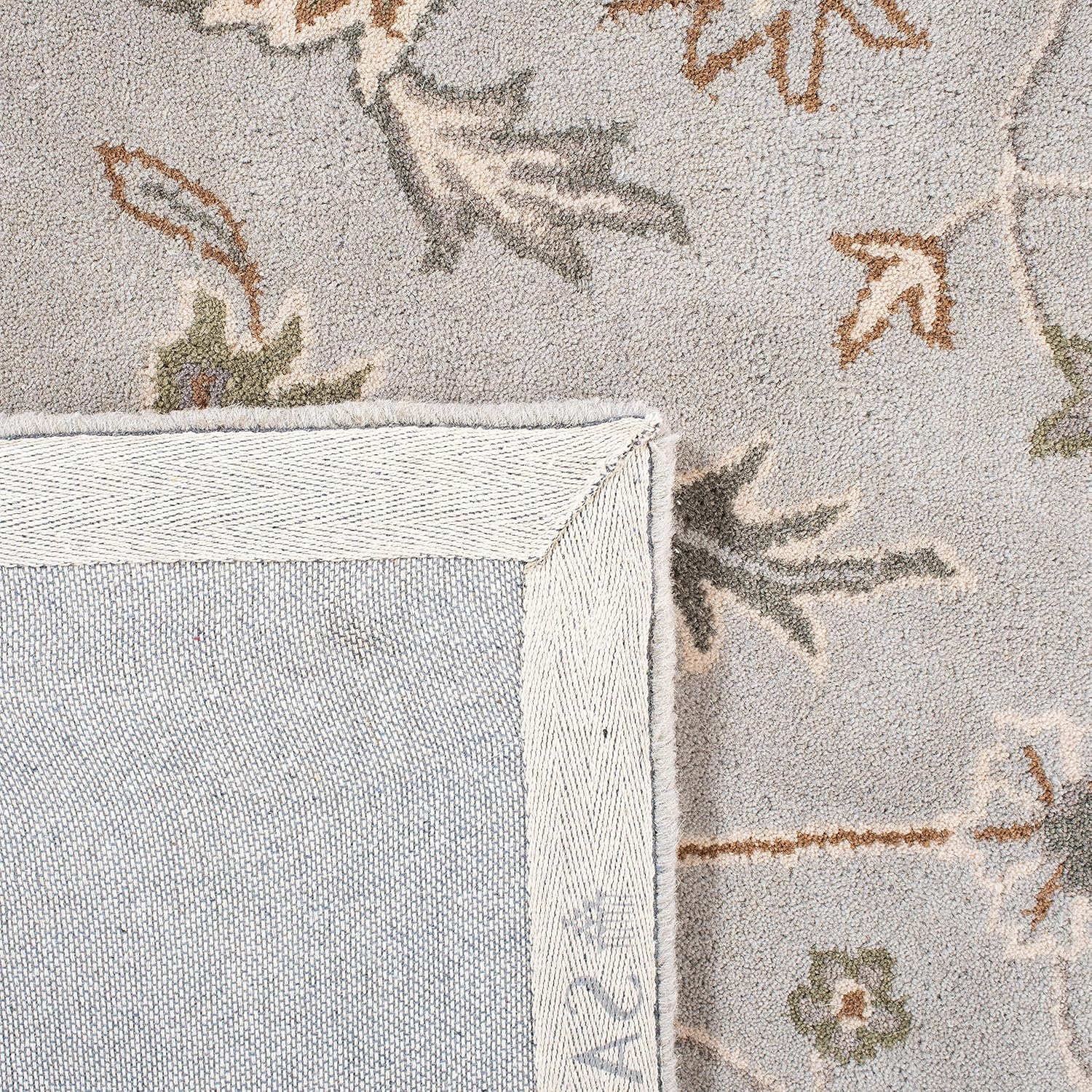 Safavieh  Handmade Heritage Chelsey Traditional Oriental Wool Rug 3' x 5' 3' x 5' Indoor, Handmade Living Room Rectangle