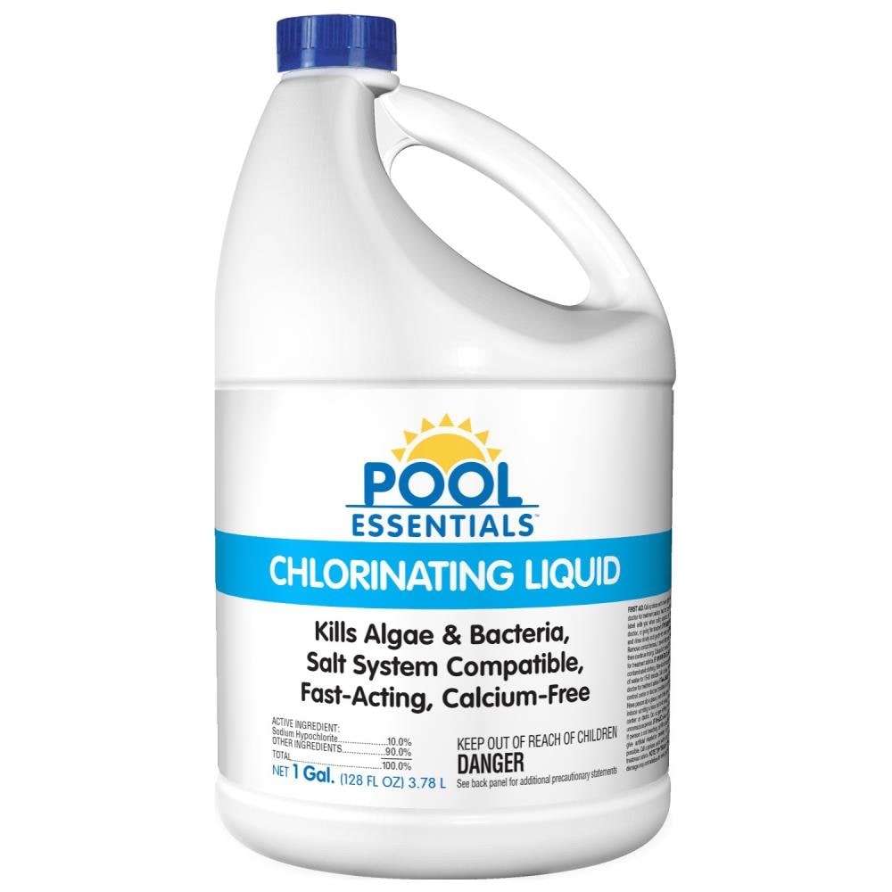 Pool Essentials Chlorinating Liquid for Swimming Pools, 1 Gallon