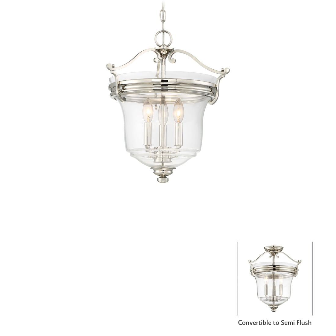 Minka Lavery Audrey's Point 3 - Light Dimmable Lantern Geometric Chandelier