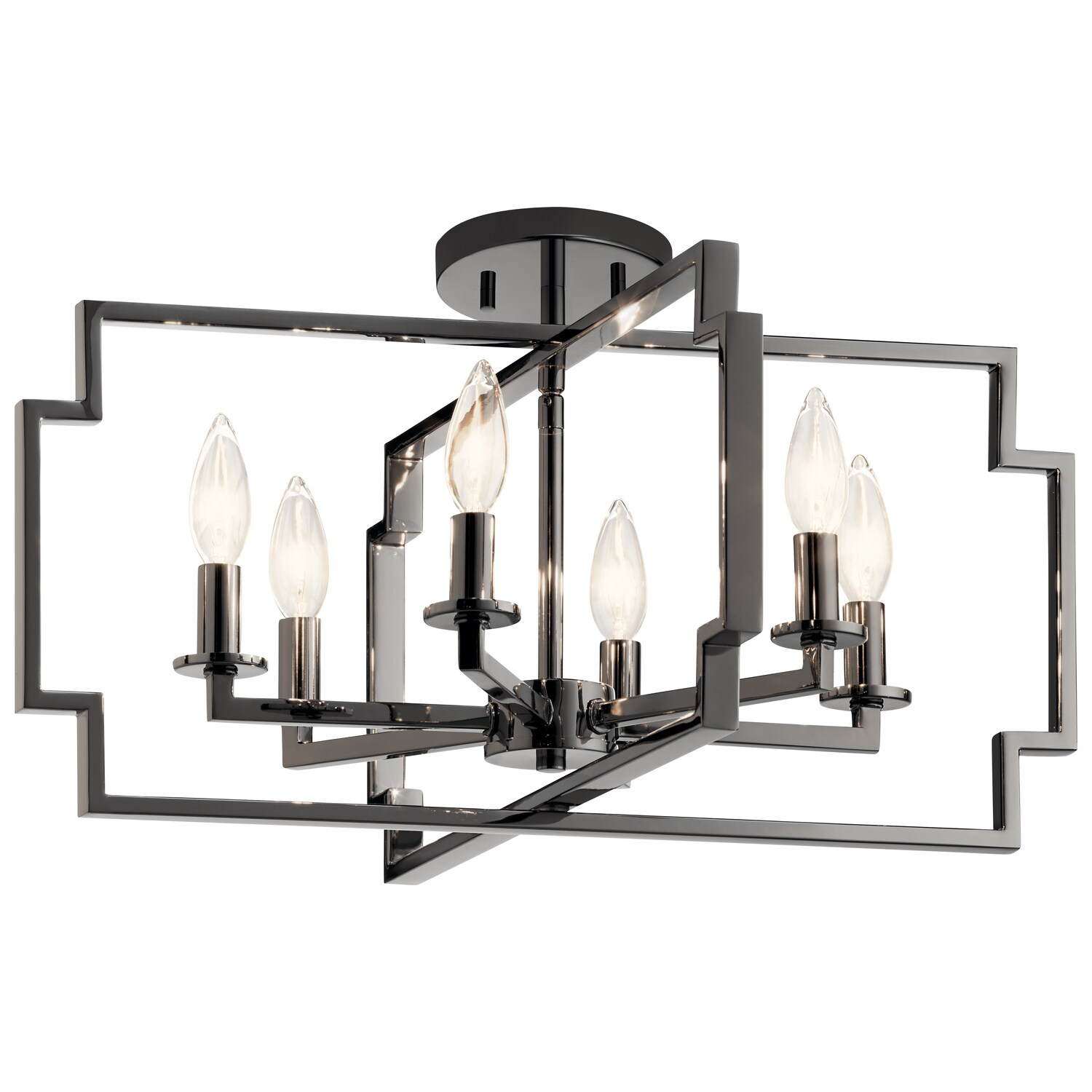 Kichler Lighting - Six Light Chandelier/Semi Flush Mount - Chandelier/Semi Flush