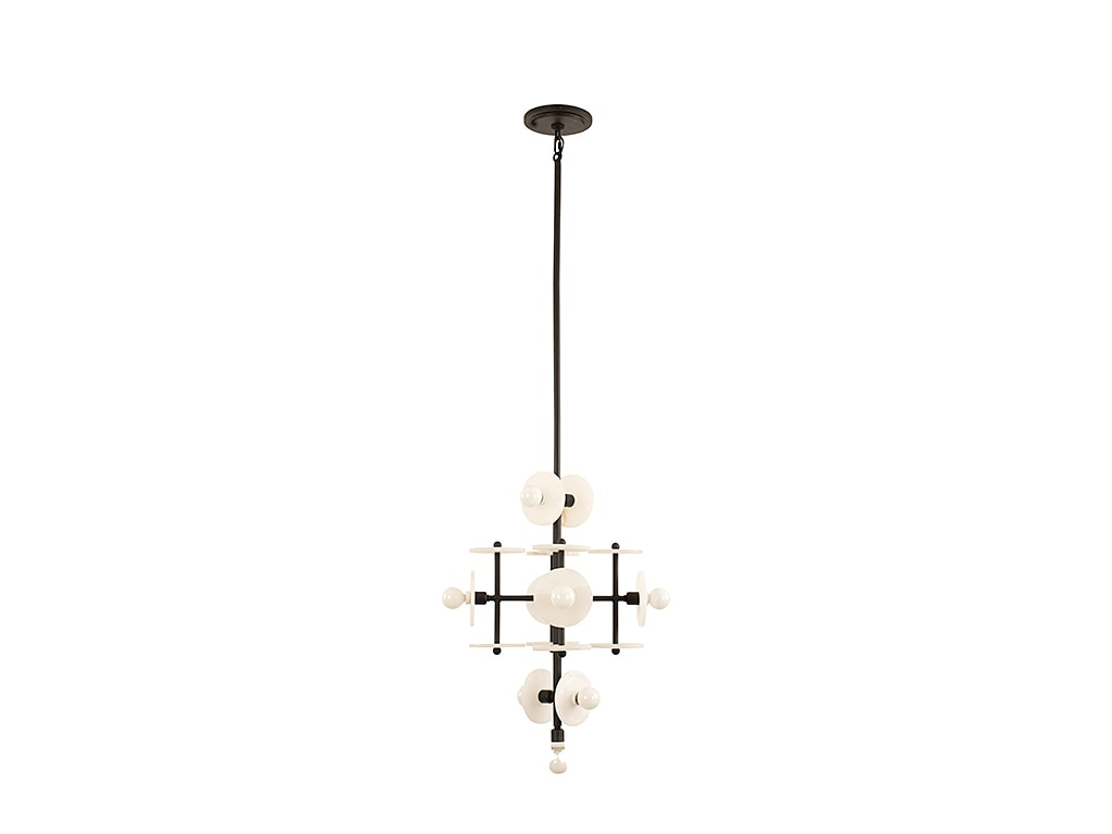 Savoy House Amani 9 - Light Pendant in  Black Cashmere