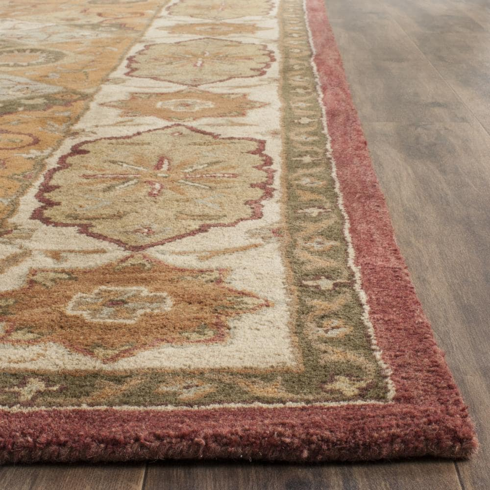 Wahcheechee Hand Tufted 80% Wool, 10% Cotton, 10% Latex Oriental Rug