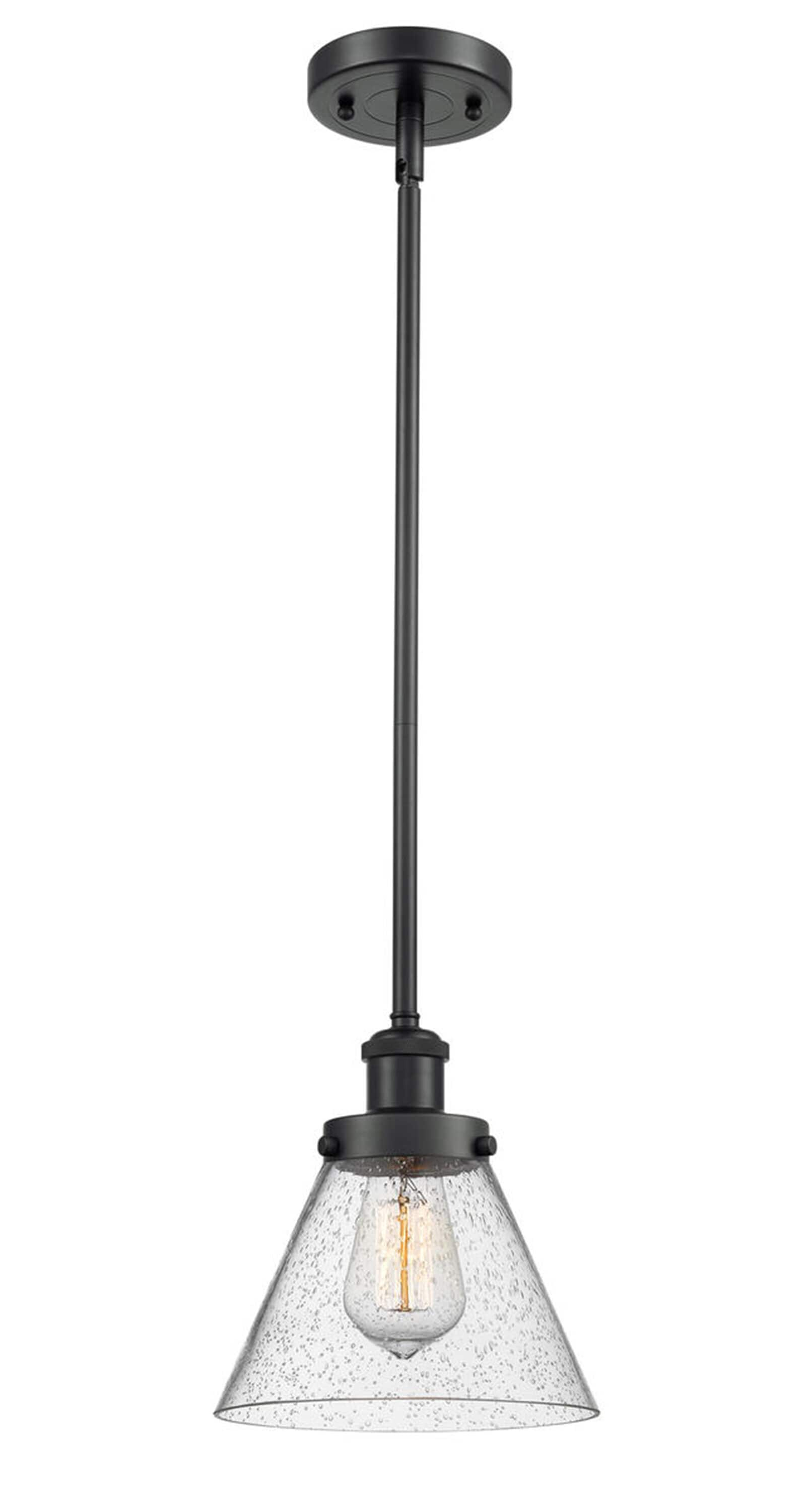 Innovations Lighting Cone 1 - Light Pendant in  Matte Black