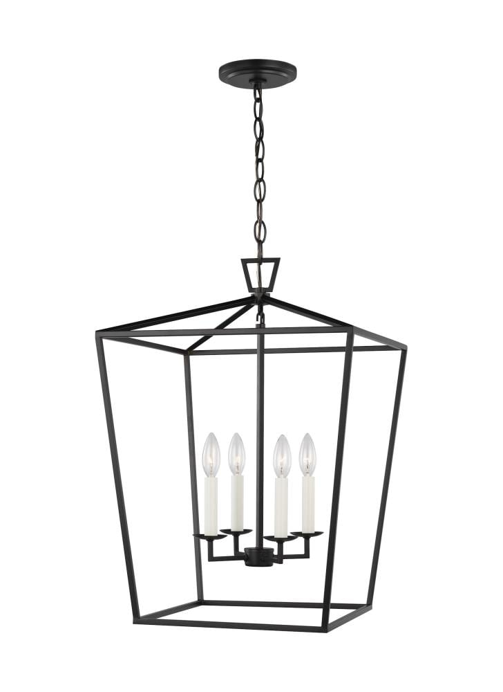Gala Pendant Light - Black / 17"W